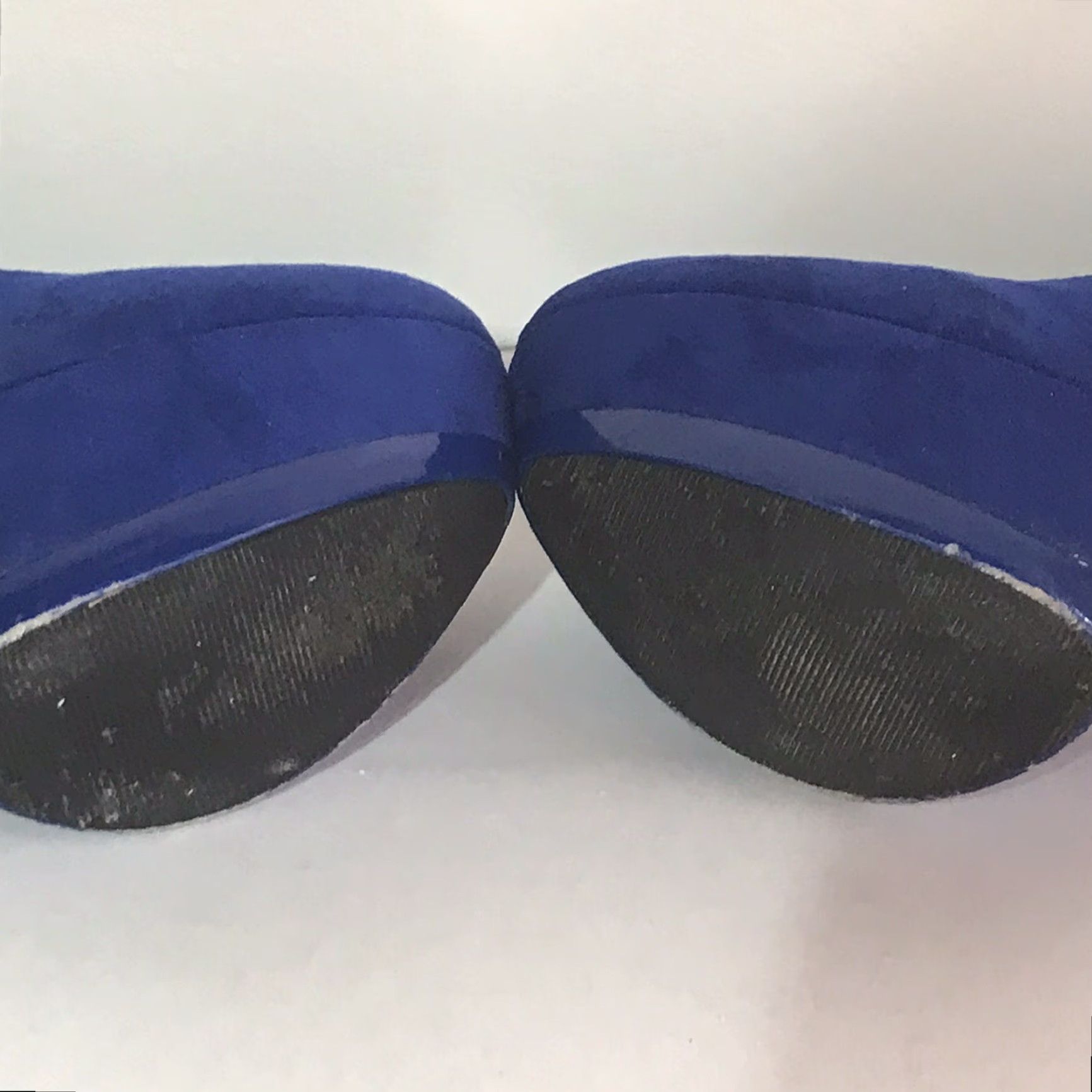 Forever 21 FOREVER 21 Blue Suede Stiletto Pumps Women’s Size 8.5 - 6in Heel, Round Toe, Clubwear Size US 9 / IT 39 - 7 Thumbnail