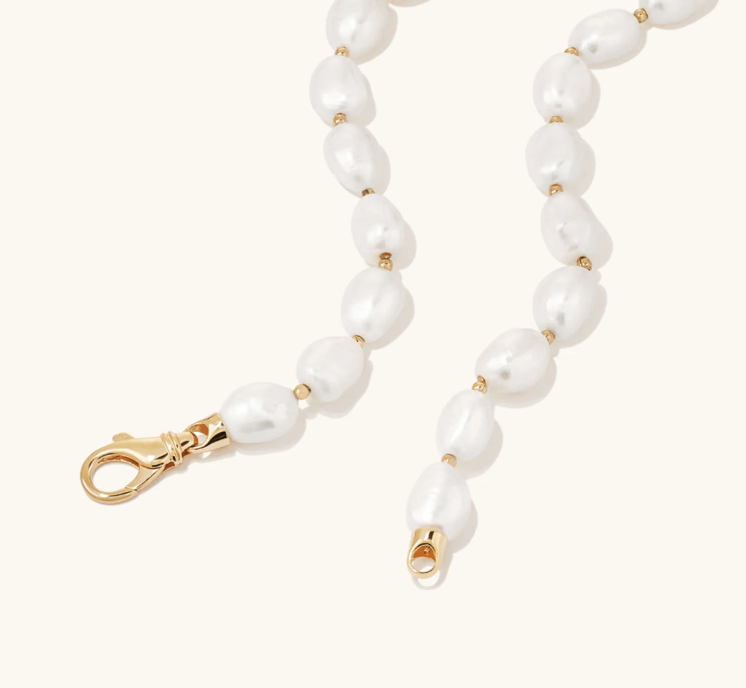 Mejuri - Bold pearl necklace (Deadstock)