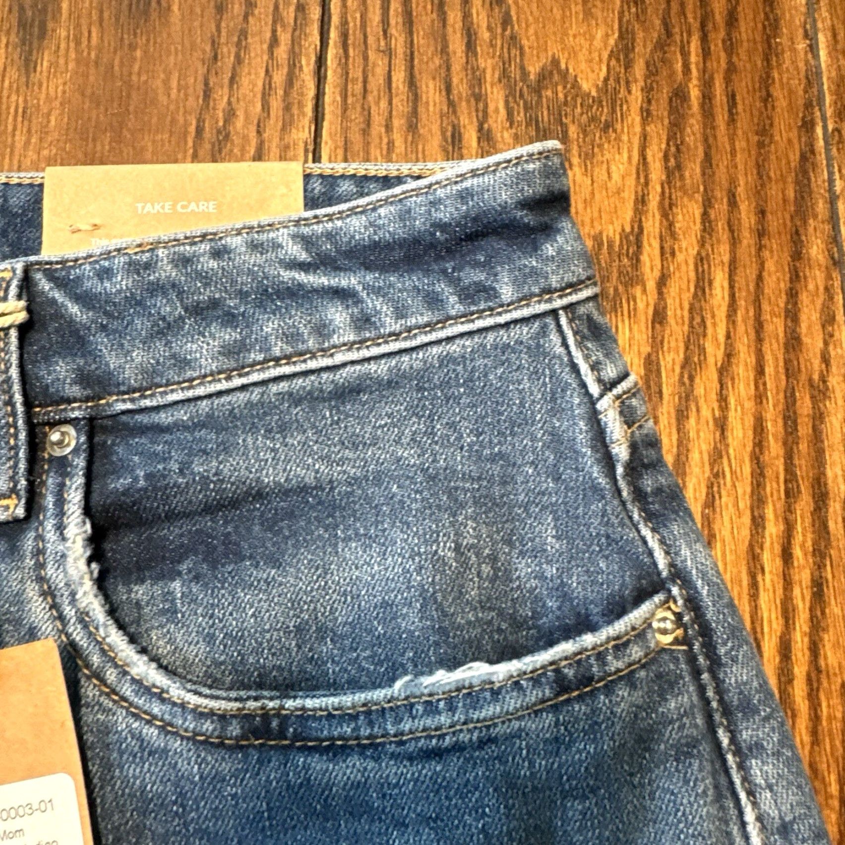 Vintage Revtown Jeans Womens Size33R Medium Wash Blue New Size 24" / US 00 / IT 34 - 6 Thumbnail