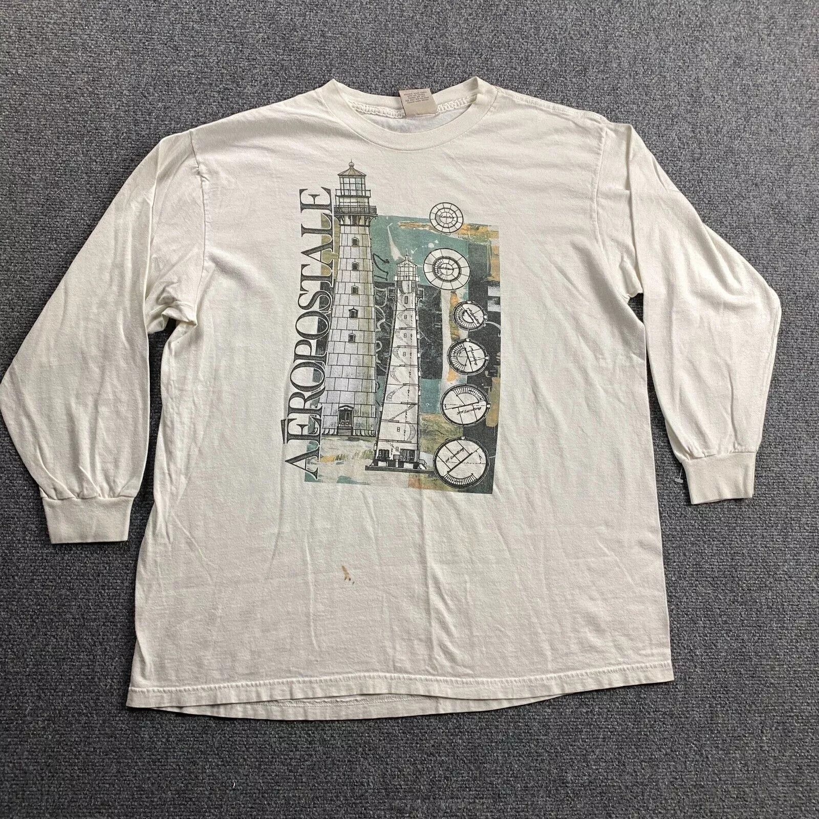 Aeropostale Vintage Aeropostale Shirt Men's Large Graphic Crew Neck Size US L / EU 52-54 / 3 - 1 Thumbnail