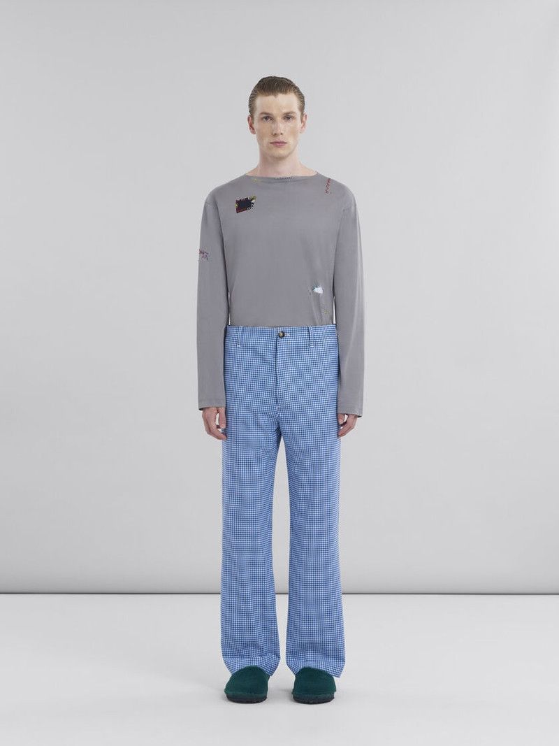 Marni o1w1db10526 Bottoms in Blue Size US 34 / EU 50 - 2 Thumbnail