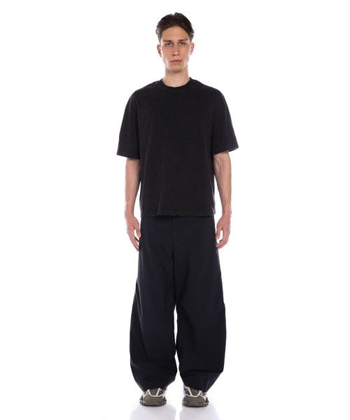 Balenciaga o1s1wg110326 Large Fit Pants in Black Size US 30 / EU 46 - 2 Thumbnail