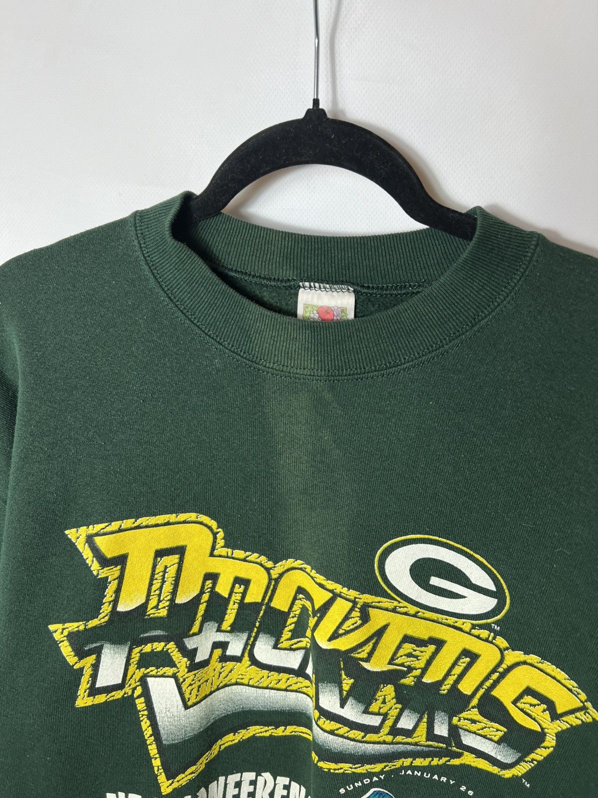 NFL VINTAGE GREEN BAY PACKERS 1996 SUPER BOWL SWEATSHIRT Size US L / EU 52-54 / 3 - 4 Thumbnail