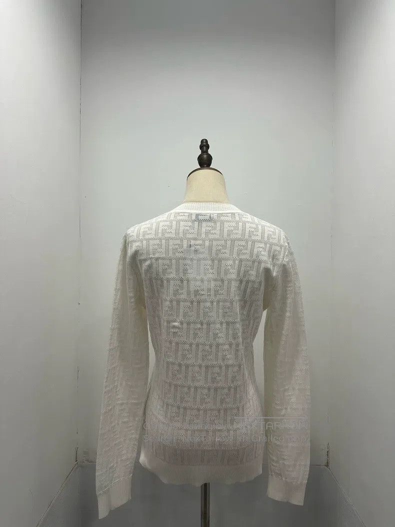 Fendi Fendi FF Printed Knit Top Size M / US 6-8 / IT 42-44 - 2 Thumbnail