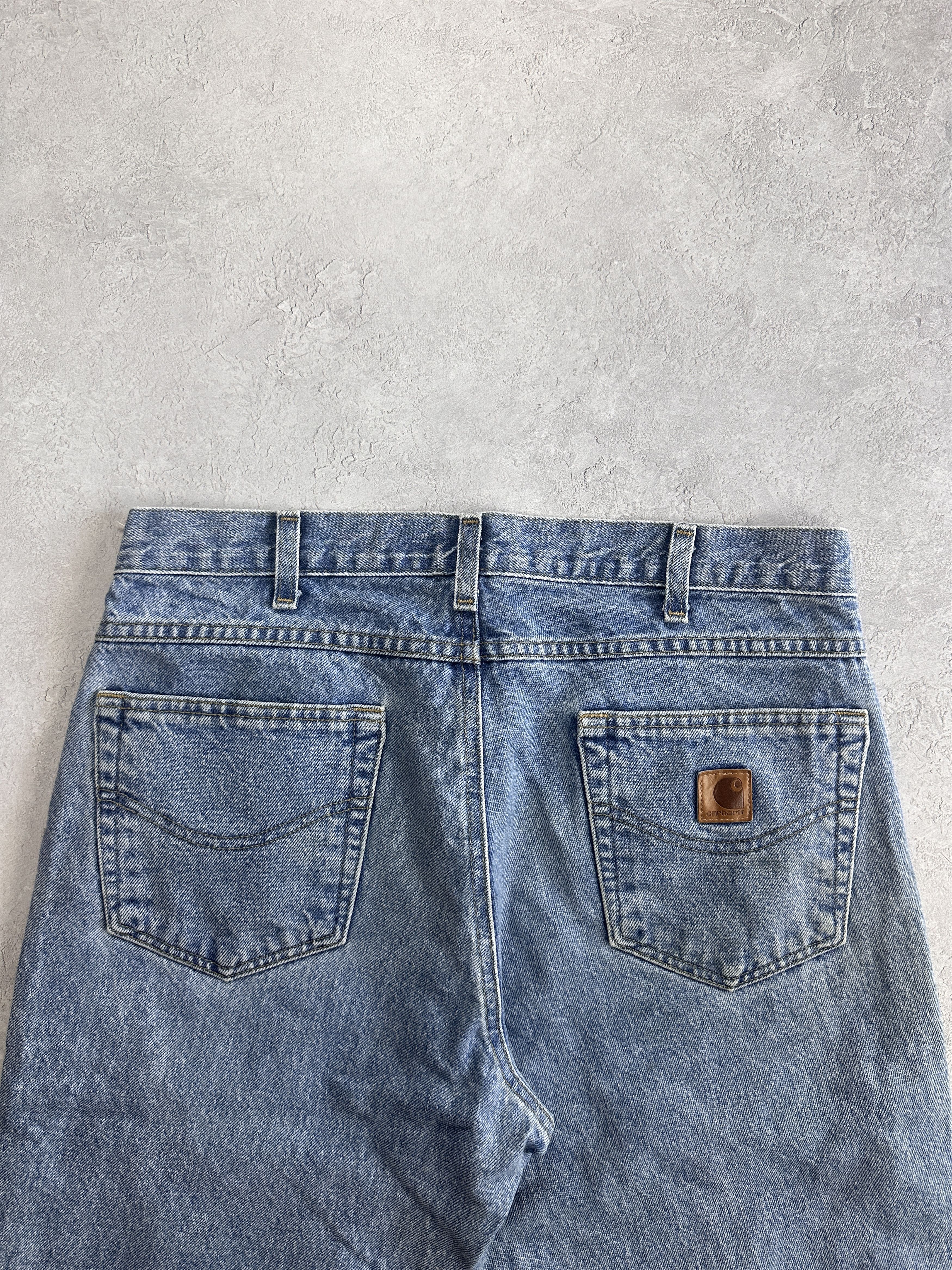 Carhartt × Vintage Vintage Carhartt Workwear Denim Pant Size US 34 / EU 50 - 4 Thumbnail