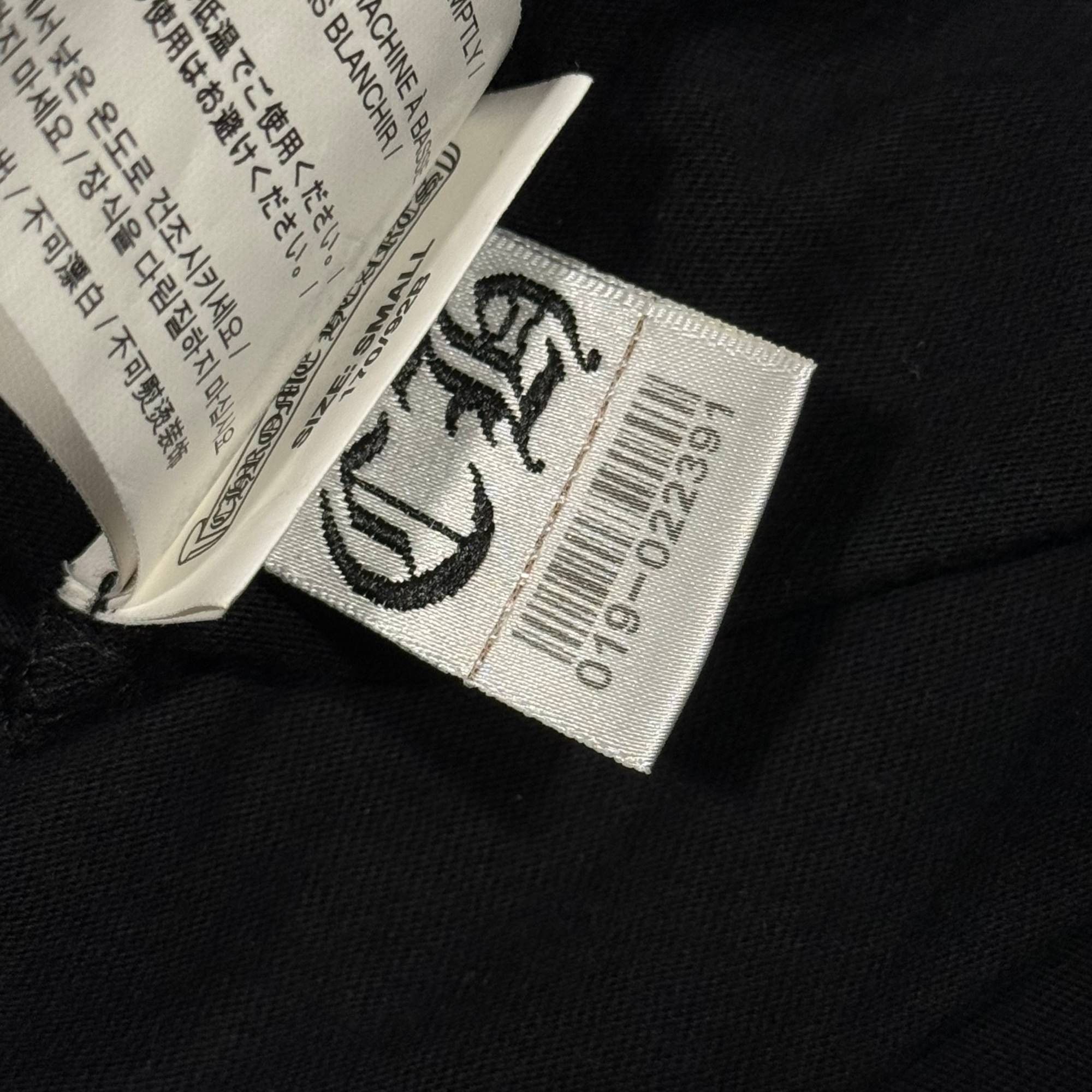 Chrome Hearts STAFF Tee CH Horseshoe LS T-Shirt Blue Black Size US S / EU 44-46 / 1 - 5 Thumbnail
