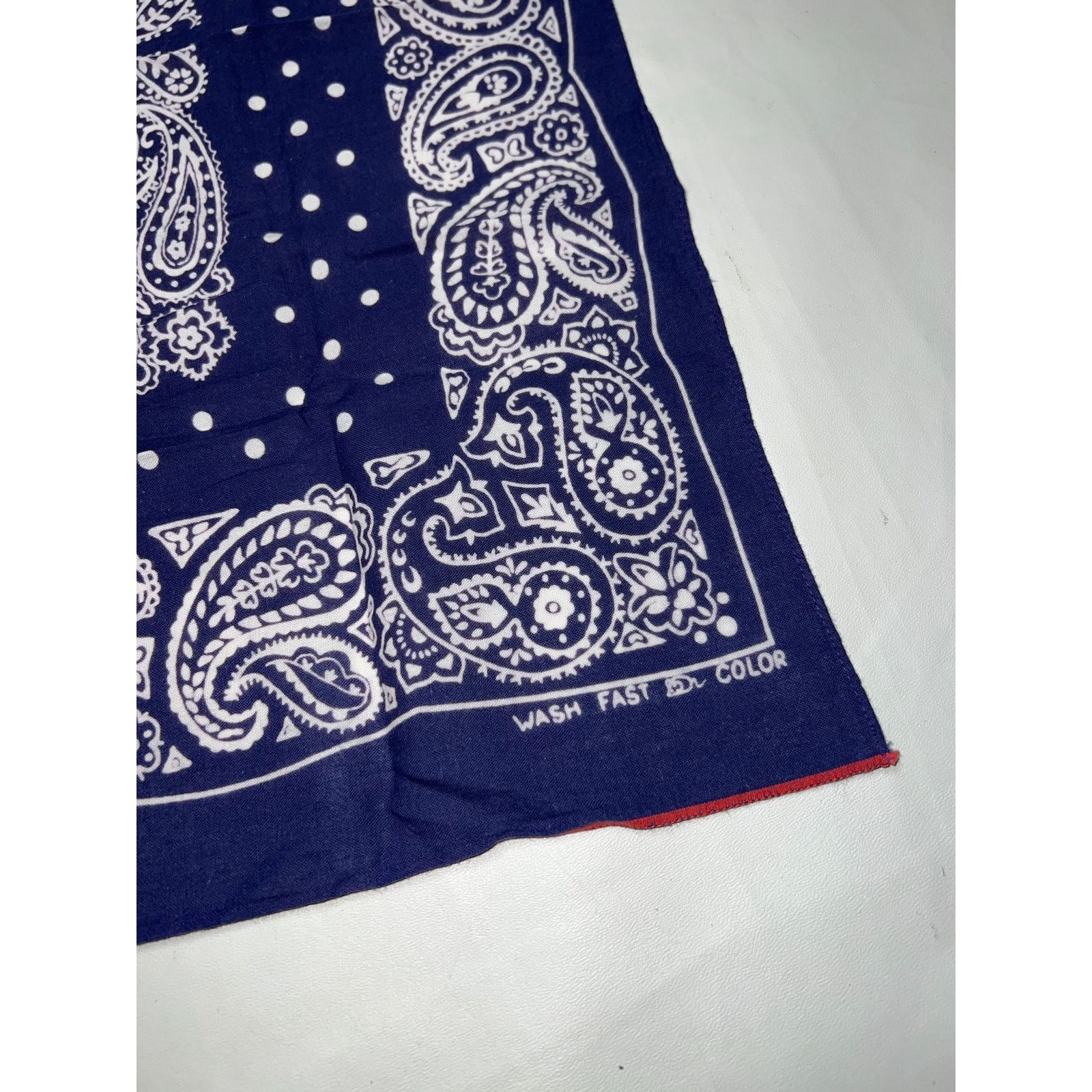 Kapital Kapital Fastcolor Printed Selvedge Sakura Fubuki Bandana Size ONE SIZE - 2 Thumbnail