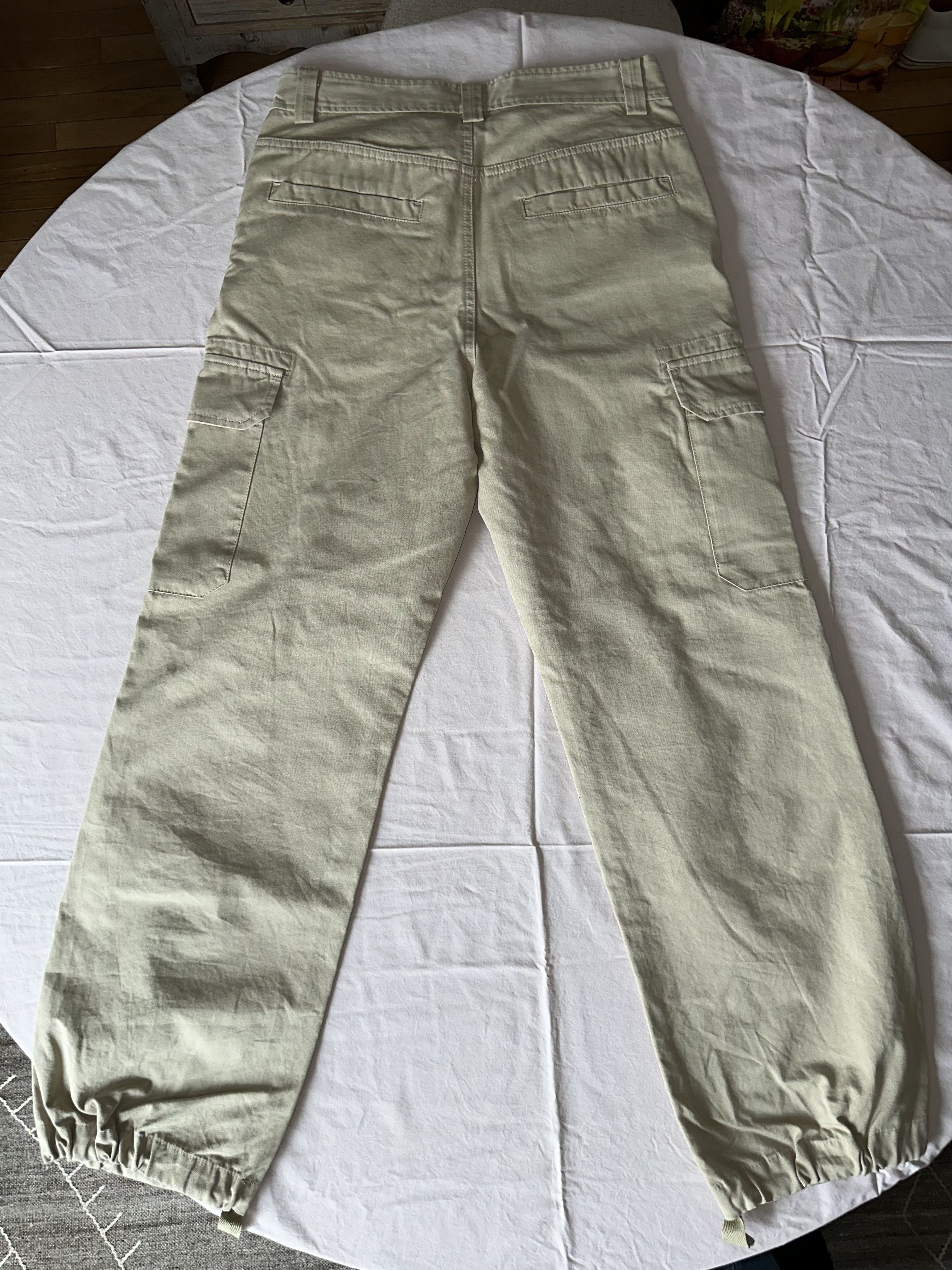 A.P.C. Beige Jane Birkin Edition Nine Cargo Pants Size US 30 / EU 46 - 2 Thumbnail