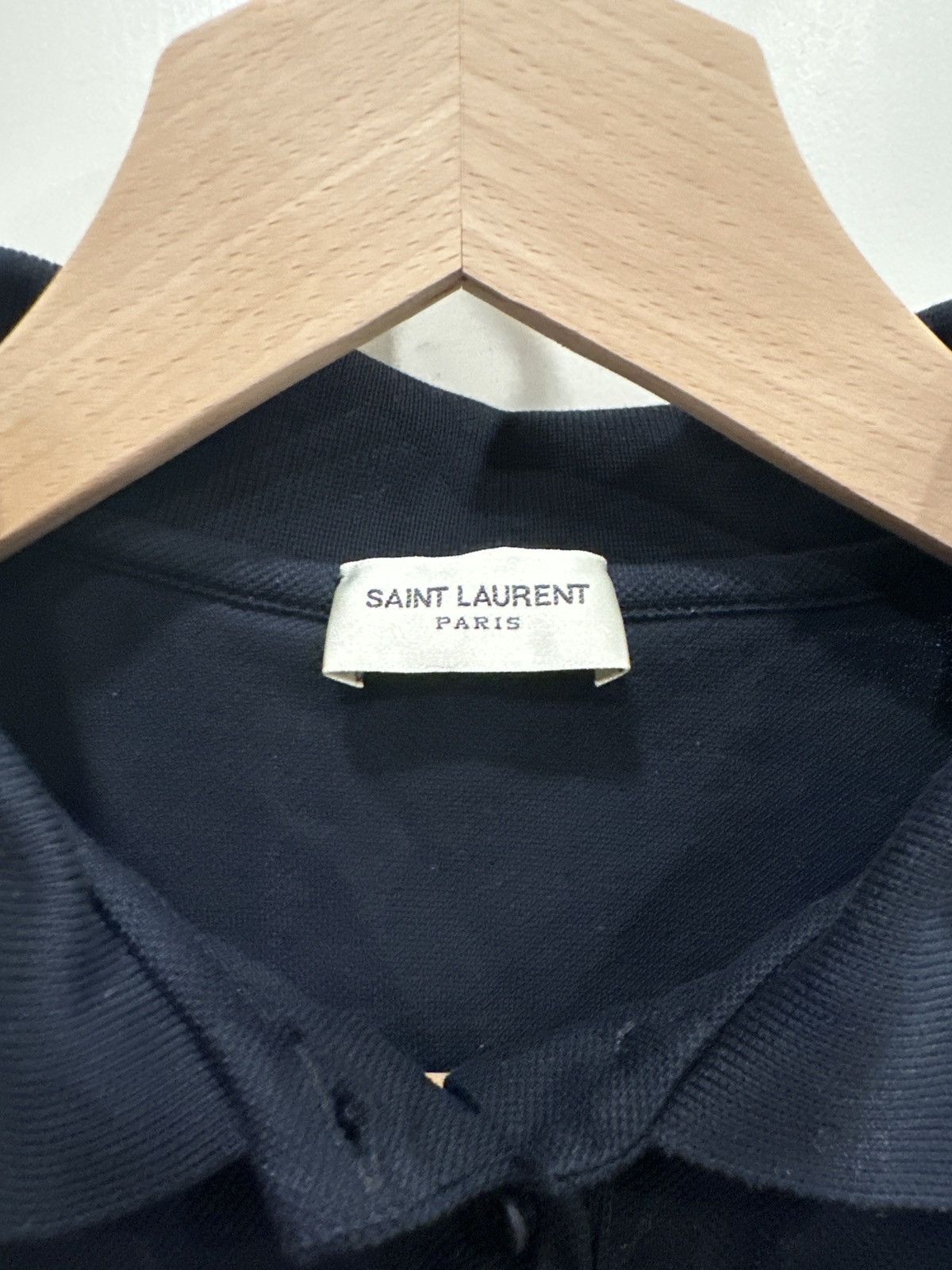 Saint Laurent Paris Saint Laurent crop polo Size S / US 4 / IT 40 - 2 Thumbnail