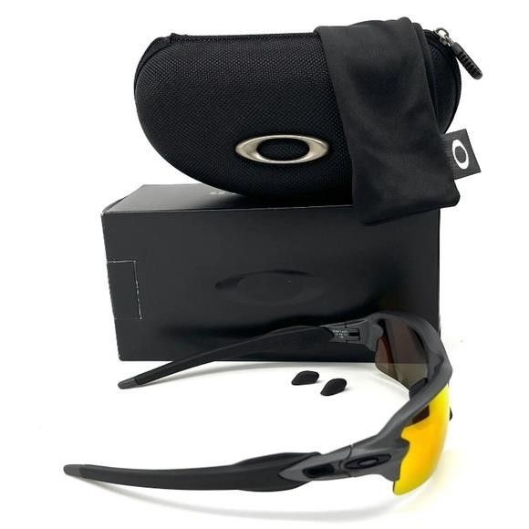 Oakley OAKLEY FLAK 2.0 (A) OO9271-43 Steel / Prizm Ruby 61mm Sungla Size ONE SIZE - 5 Thumbnail