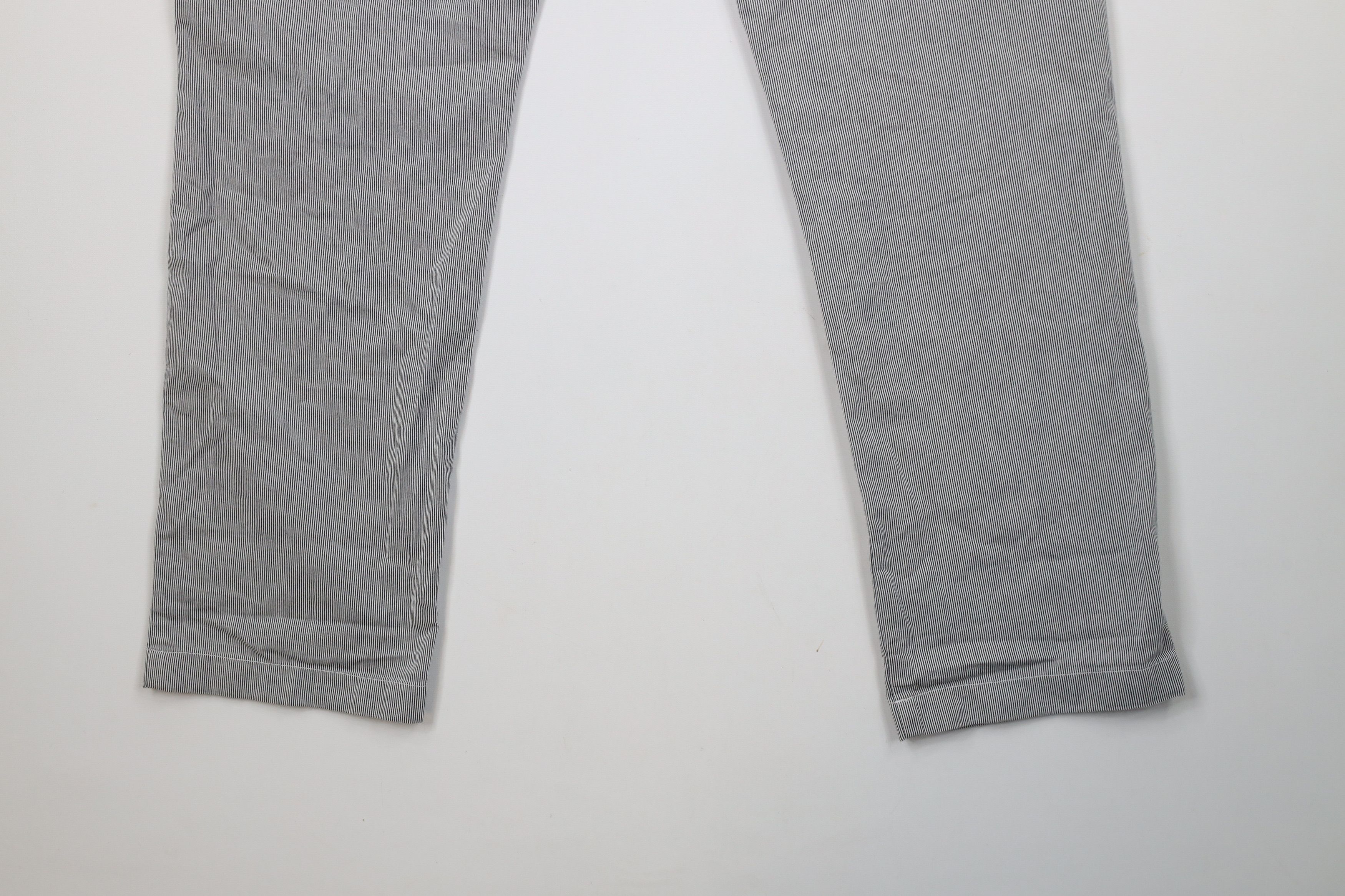 J.Crew × Vintage Vintage J Crew Seersucker Straight Leg Chino Pants Cotton Size US 33 - 12 Thumbnail