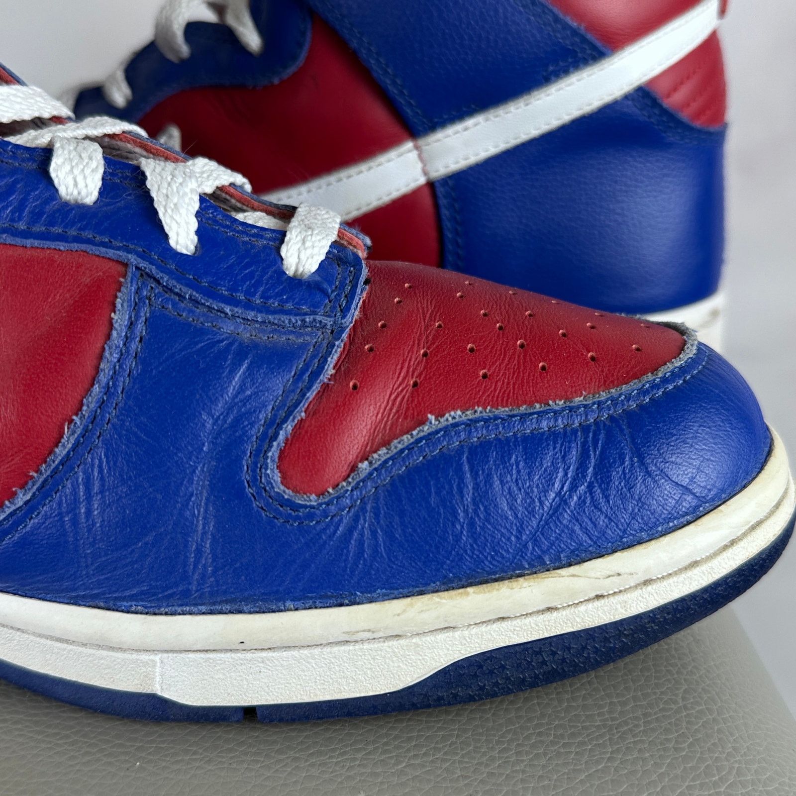 Nike Vintage 2003 Nike Dunk High LA Clippers Size US 11.5 / EU 44-45 - 11 Thumbnail