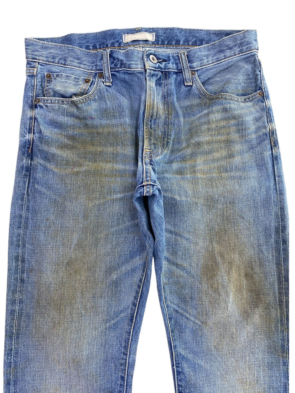 Uniqlo Uniqlo X Selvedge Rusty Wash Style Loose Jeans Size US 32 / EU 48 - 2 Thumbnail