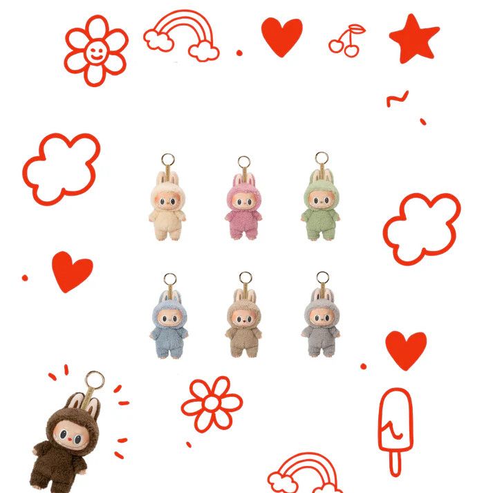 Pop Mart Labubu - Exciting Macaron Case (6 Blind Boxes)
