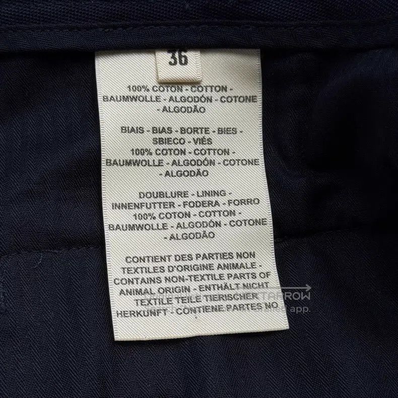 Hermes Hermes Dark Blue Ankle Pants Size 24" / US 00 / IT 34 - 6 Thumbnail
