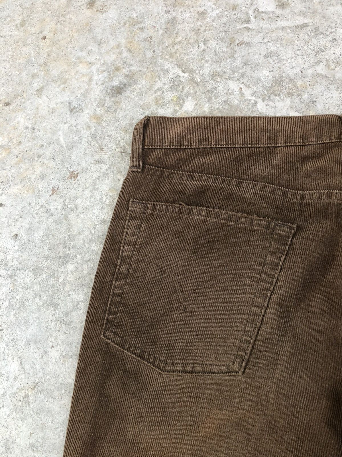 If Six Was Nine Levis 517 Flared Jeans Bootcut Corduroy Jeans Size US 33 - 16 Thumbnail