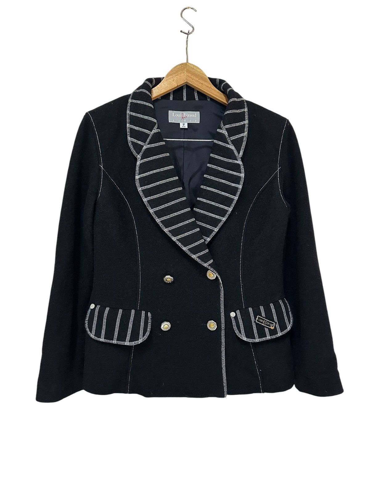 Louis Feraud Louis Feraud Women Jacket Wool Size M / US 6-8 / IT 42-44 - 1 Thumbnail