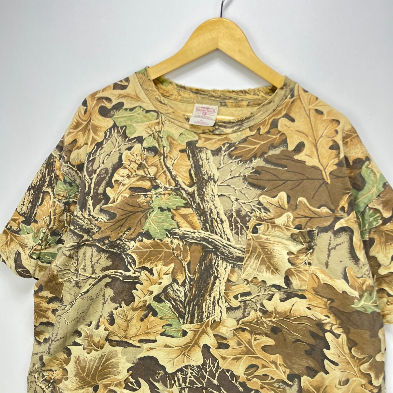 Realtree Vintage 90s Real Tree Camo T Shirt XXL Size US XXL / EU 58 / 5 - 2 Thumbnail