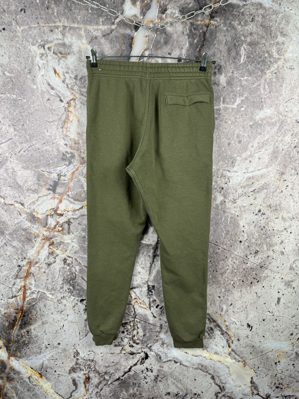 Nike Nike Olive Green Essential Joggers Sweatpants Classic Fit Size US 30 / EU 46 - 7 Thumbnail