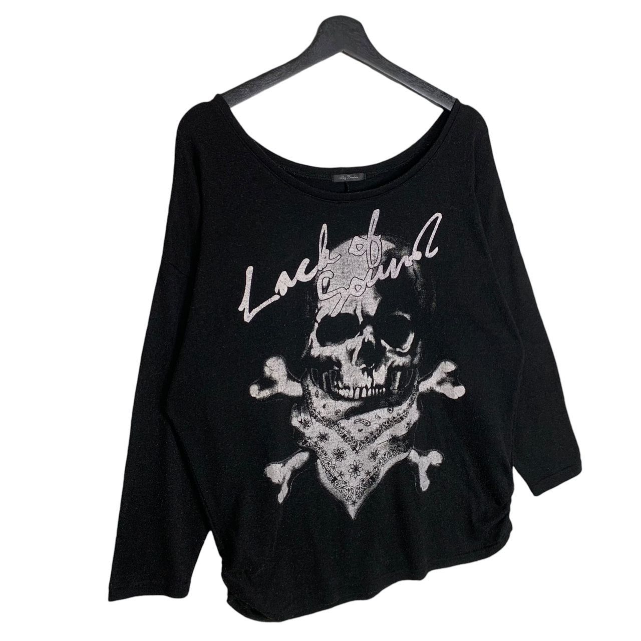 Japanese Brand Japanese Brand Sky Bomber Skull Big Print Sweatshirt Size M / US 6-8 / IT 42-44 - 2 Thumbnail