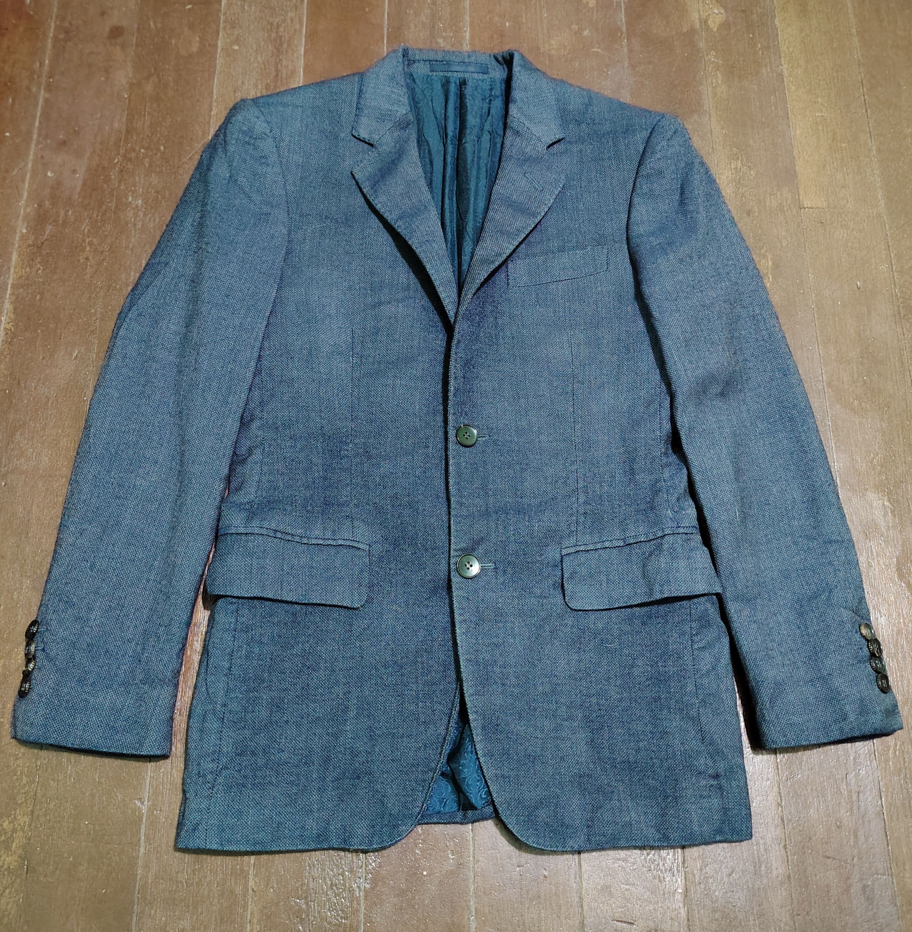 Gucci GUCCI - TOM FORD - Cupro Blazer Size 44R - 2 Thumbnail