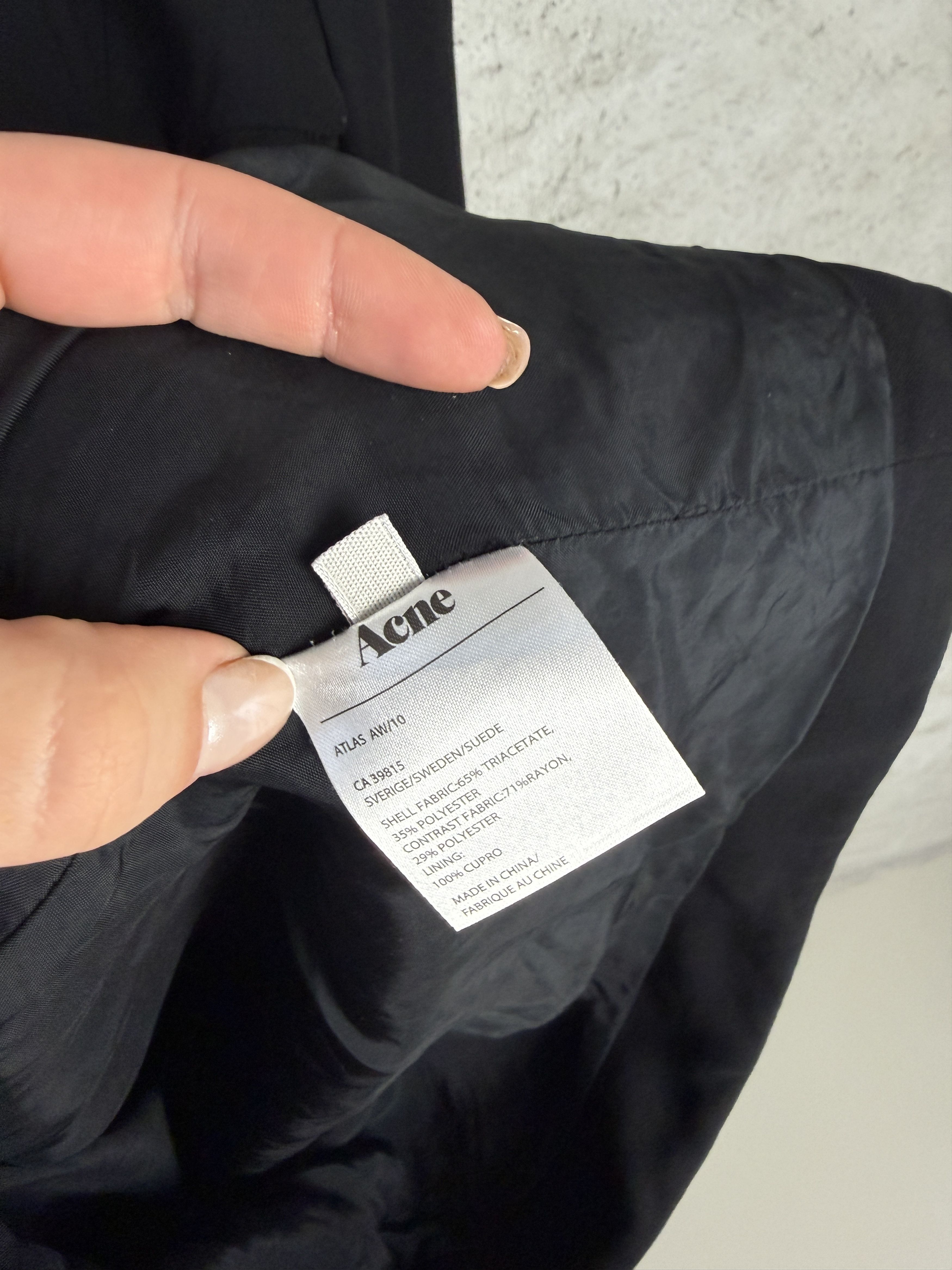 Acne Studios Acne Atlas AW10 dress casual formal mini Size XS / US 0-2 / IT 36-38 - 5 Thumbnail