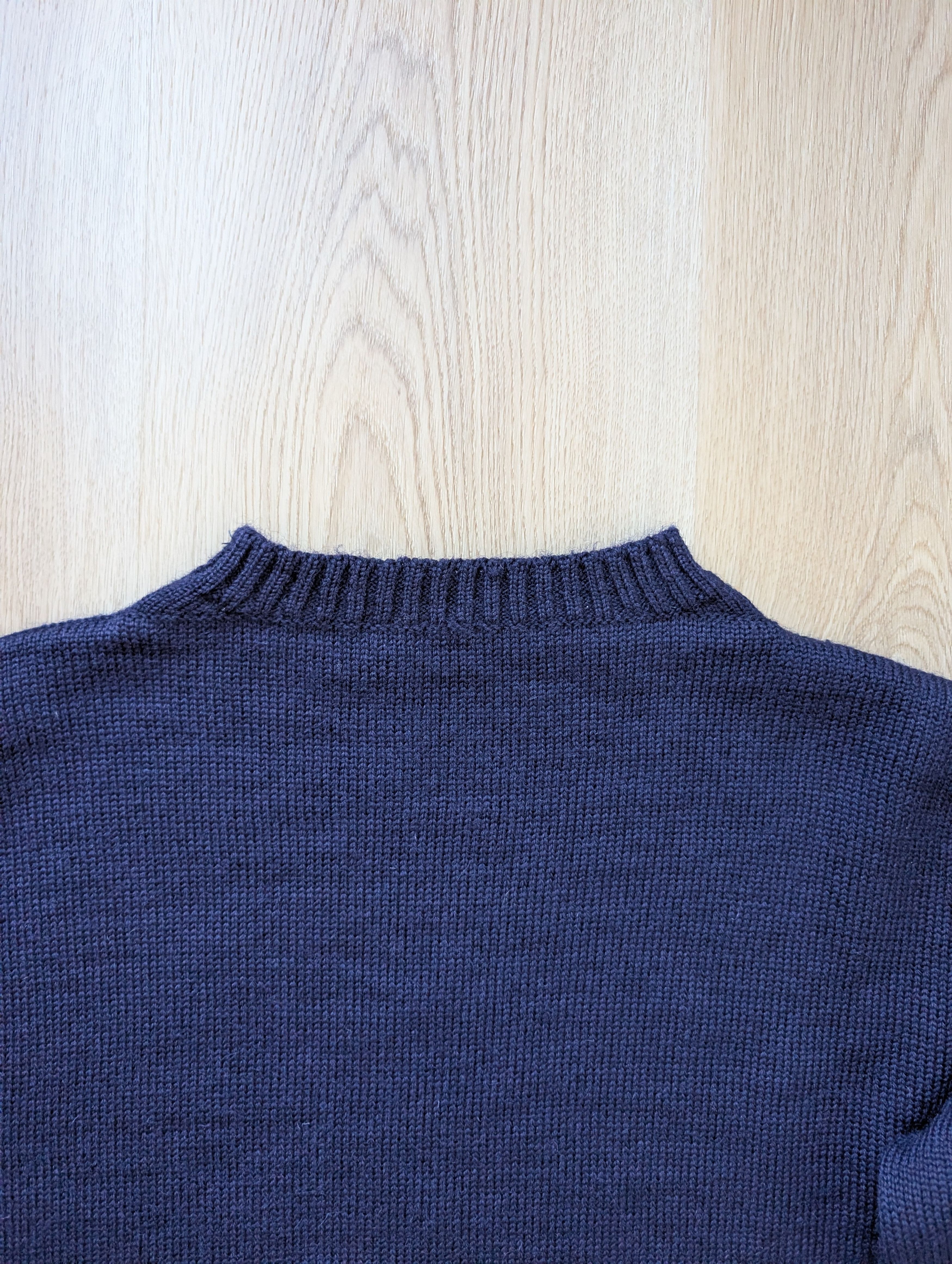 Le Tricoteur Guernsey Vintage Traditional Guernsey Fisherman Jumper Sweater Size US L / EU 52-54 / 3 - 10 Thumbnail