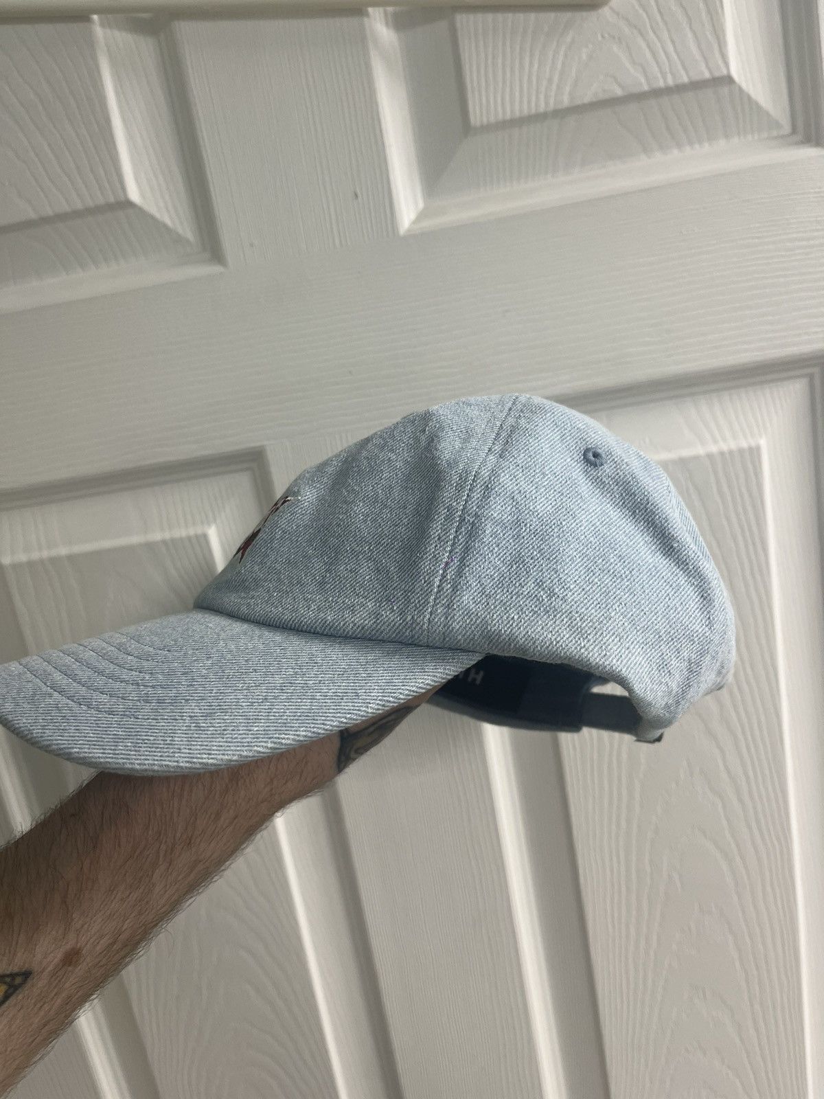 Huf HUF Skateboards Embroidered Denim Cap Size ONE SIZE - 5 Thumbnail