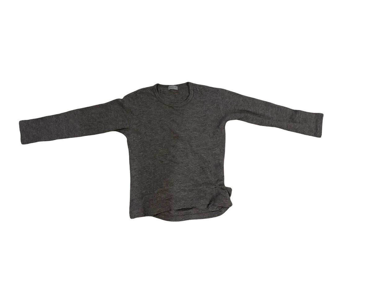 Yohji Yamamoto Yohji Yamamoto Wool Slashed Hem Sweater Size US L / EU 52-54 / 3 - 1 Thumbnail