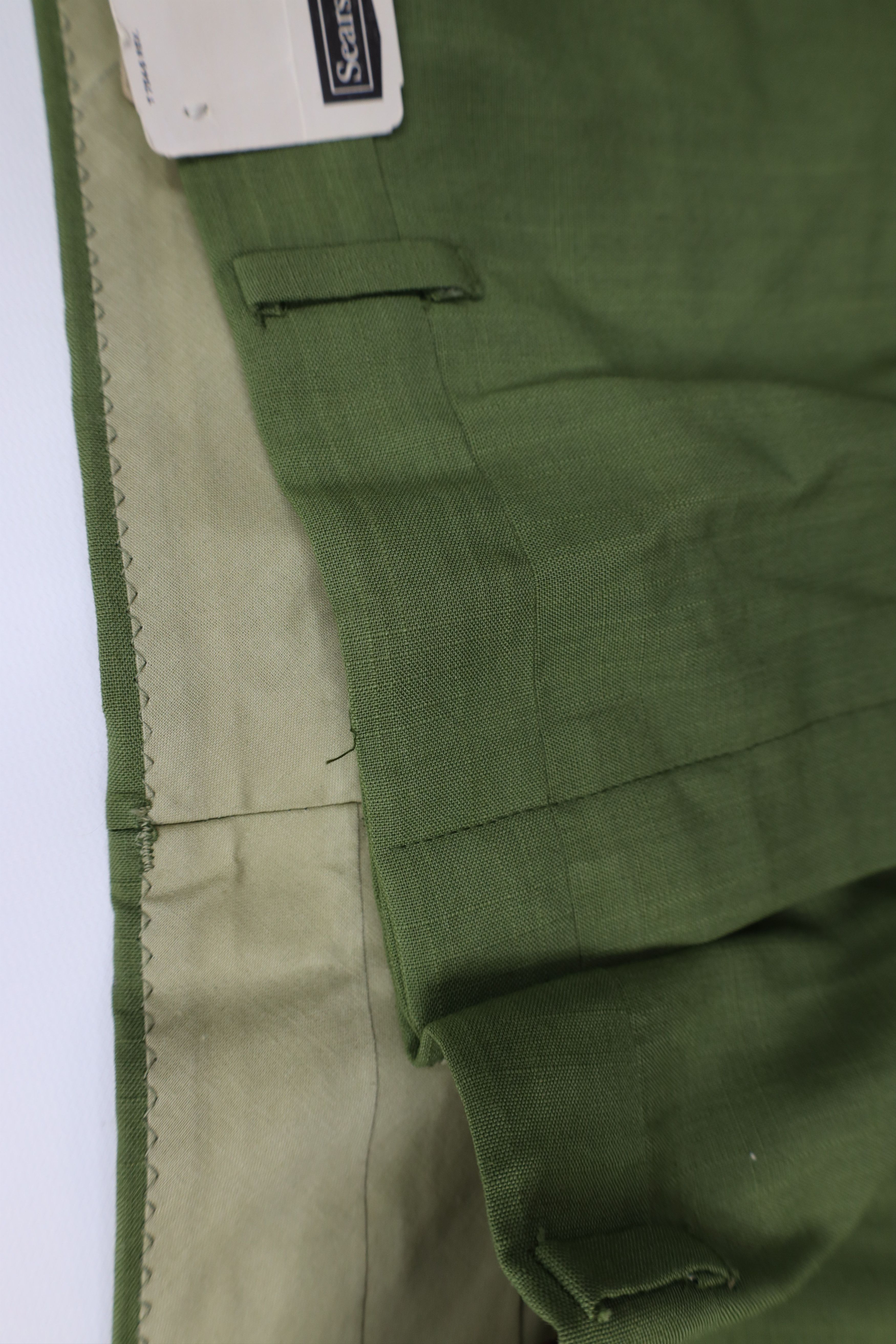 Vintage Deadstock Vintage 60s 70s Chino Pants Avocado Green USA Size US 36 / EU 52 - 8 Thumbnail
