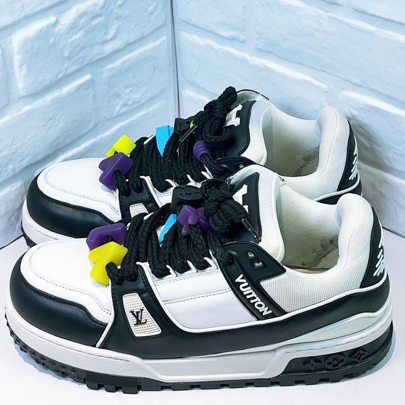 Louis Vuitton Louis Vuitton Trainer Maxi Low-Top Sneakers -2508 Size US 8.5 / EU 41-42 - 2 Thumbnail