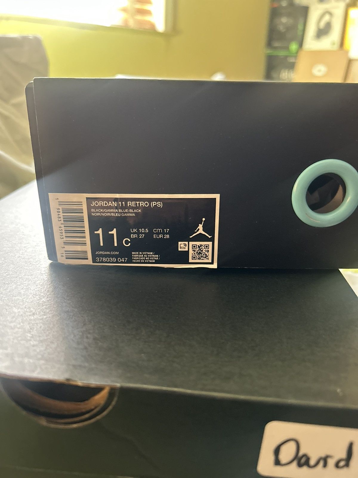 Jordan Brand Jordan 11, Gammas (2025) PRESCHOOL Size US 5 / EU 37 - 1 Thumbnail