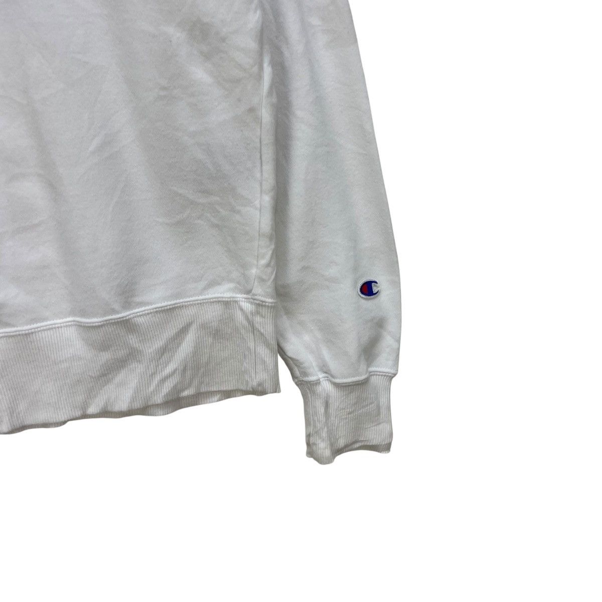 Champion 💥Champion White Crewneck Size US M / EU 48-50 / 2 - 3 Thumbnail