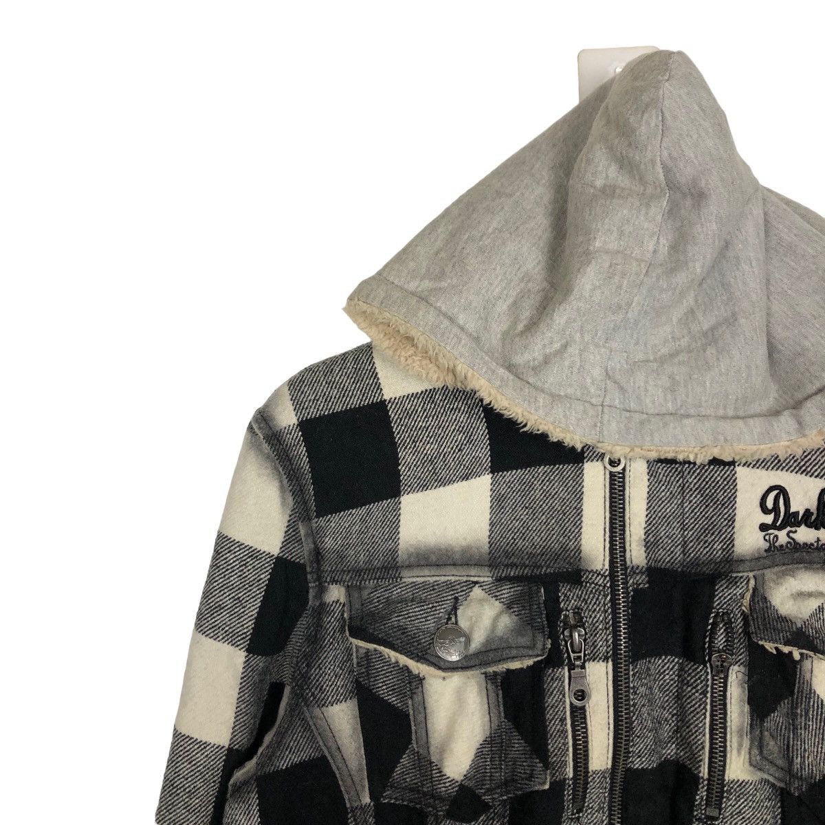 In The Attic 🔥PUNK DESIGN TARTAN JACKET IN THE ATTIC HYSTERIC GLAMOUR Size US L / EU 52-54 / 3 - 6 Thumbnail