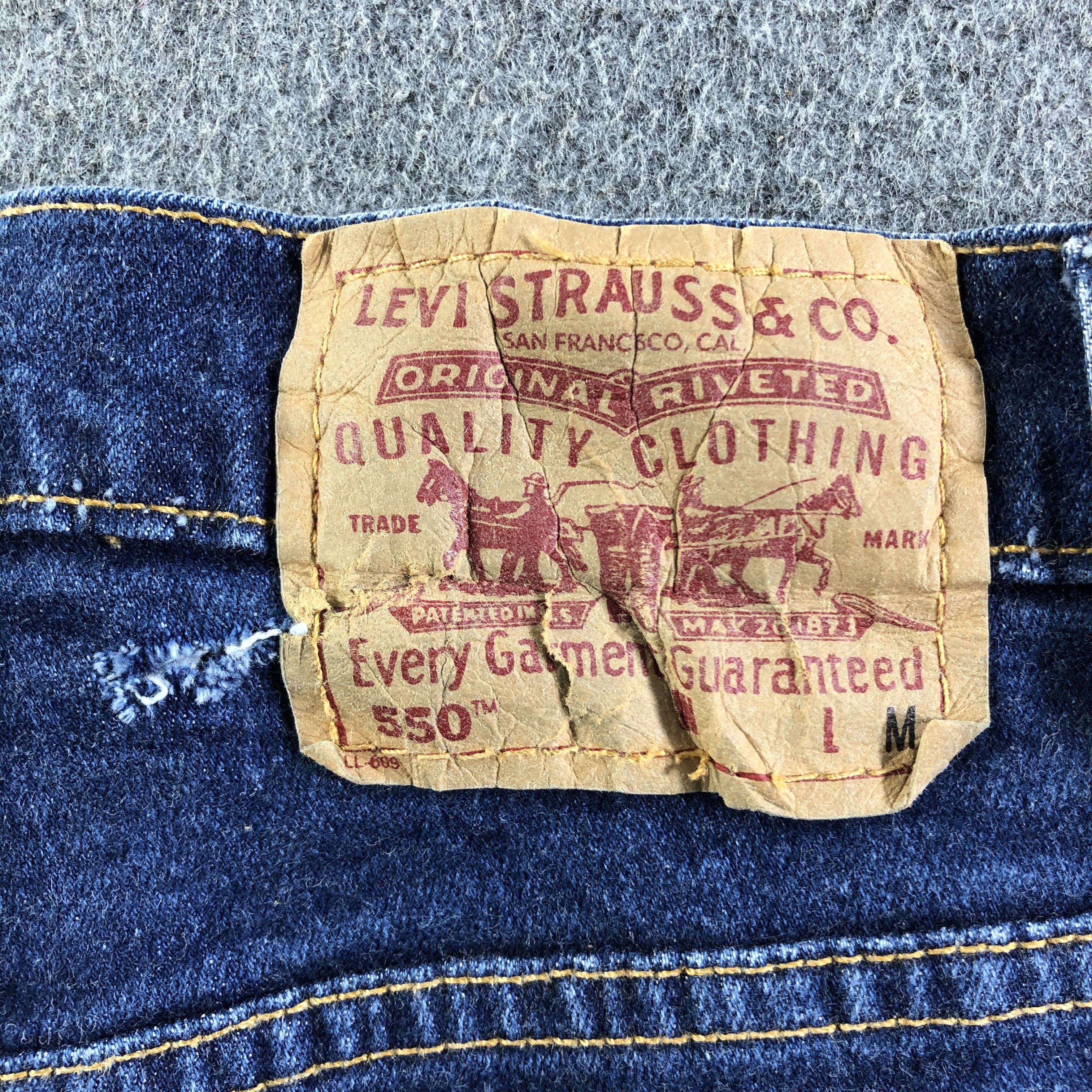 Levi's × Vintage Vintage Blue Wash Levis 550 Jeans-J4463 Size 26" / US 2 / IT 38 - 5 Thumbnail
