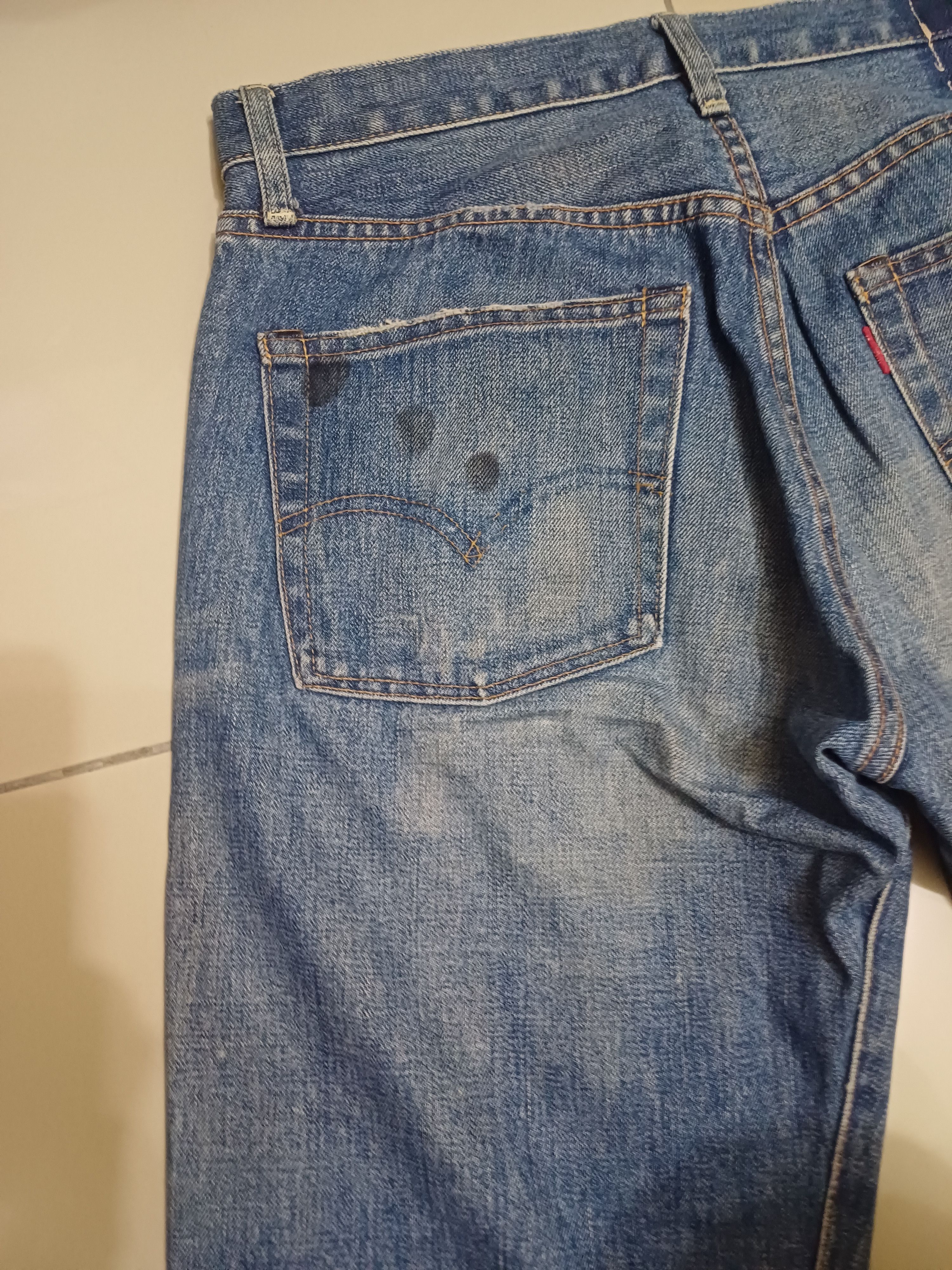 Levi's Made & Crafted × Levi's Vintage Clothing Distressed selvedge jeans... LEVIS 505 Size US 32 / EU 48 - 15 Thumbnail