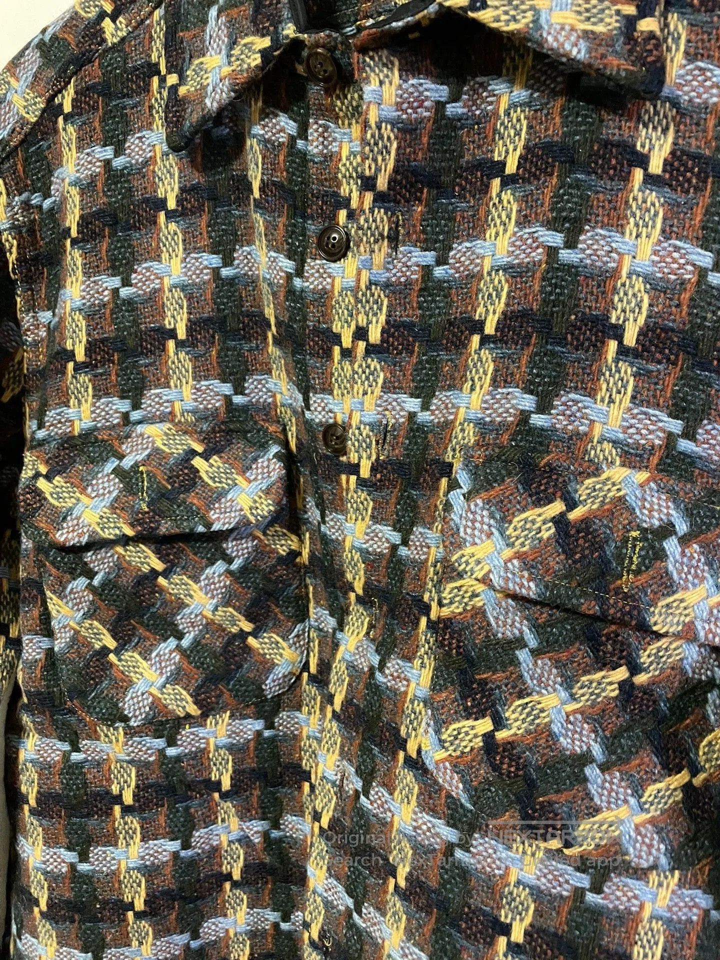 Other GUNC Early Thick Jacquard Wool Shirt. Size US M / EU 48-50 / 2 - 6 Thumbnail