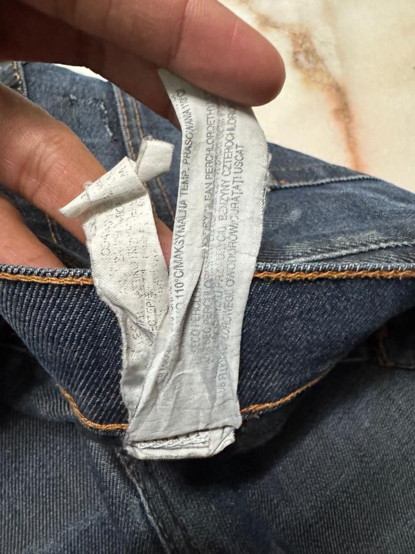 Vintage 💥Sick Jeans💥90s Style Sicko Denim Rusty Mudwash Thrashed Size US 35 - 14 Thumbnail