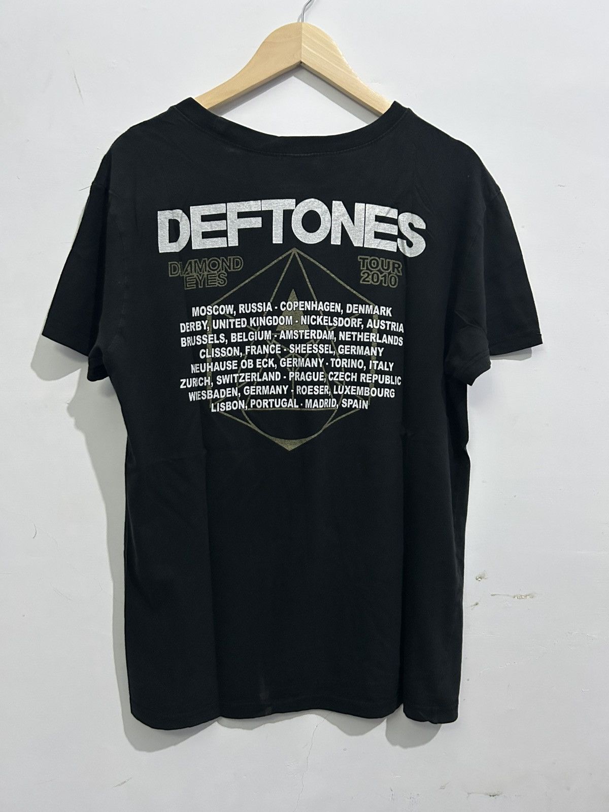 Band Tees 00s Deftones Diamond Eyes Boot Tees Size US L / EU 52-54 / 3 - 3 Thumbnail