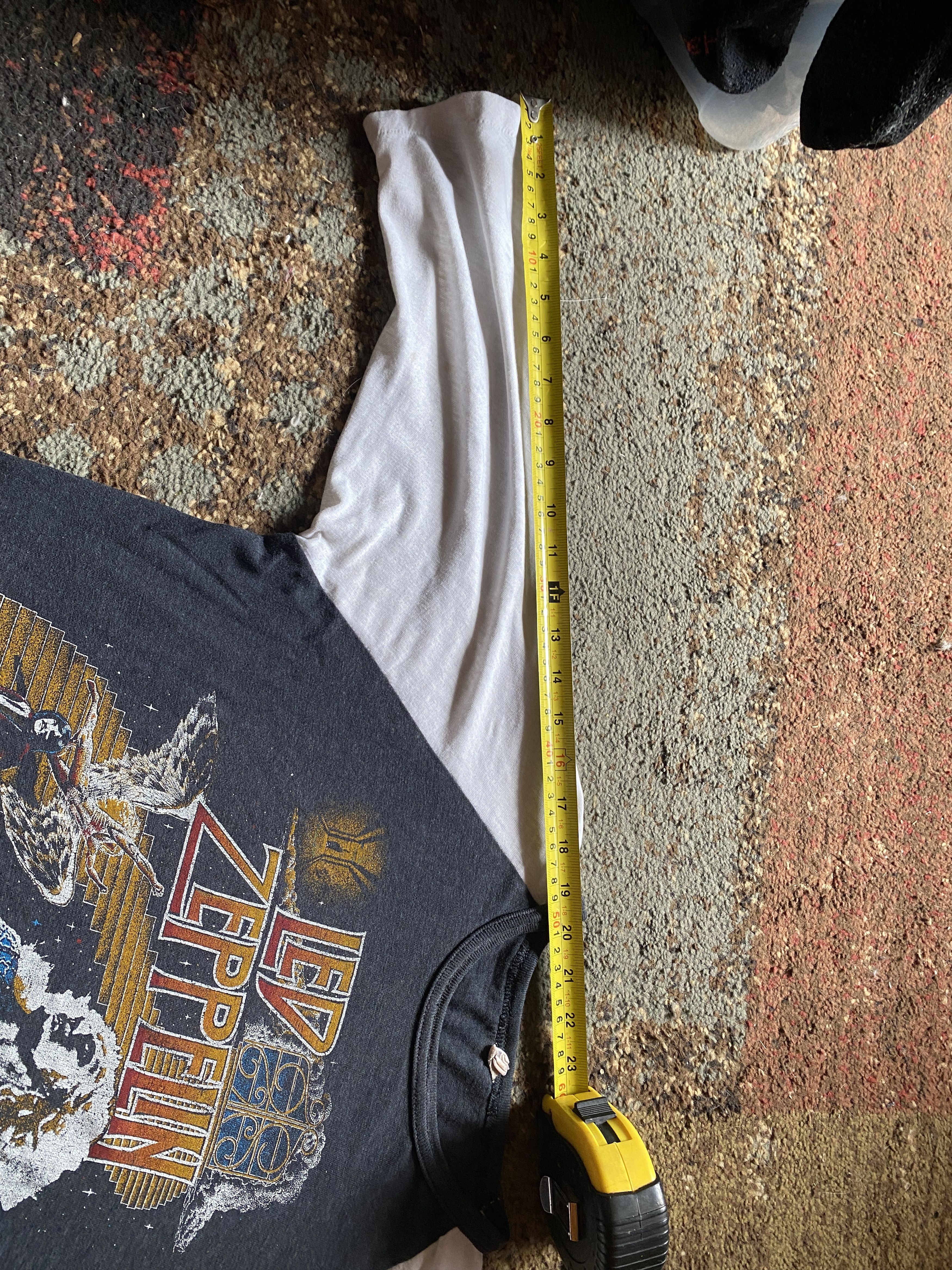 Led Zeppelin × Vintage TRUE Vintage 1977 Led Zeppelin Stairway To Heaven T Shirt Size US M / EU 48-50 / 2 - 13 Thumbnail