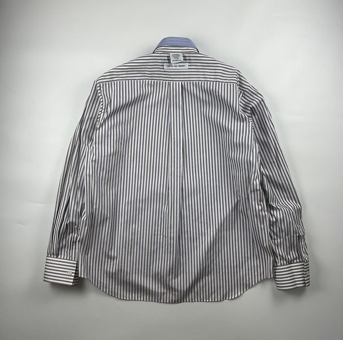 Comme des Garcons Vetements x CDG S/S'17 Double Layered Reversible Shirt Size US S / EU 44-46 / 1 - 4 Thumbnail