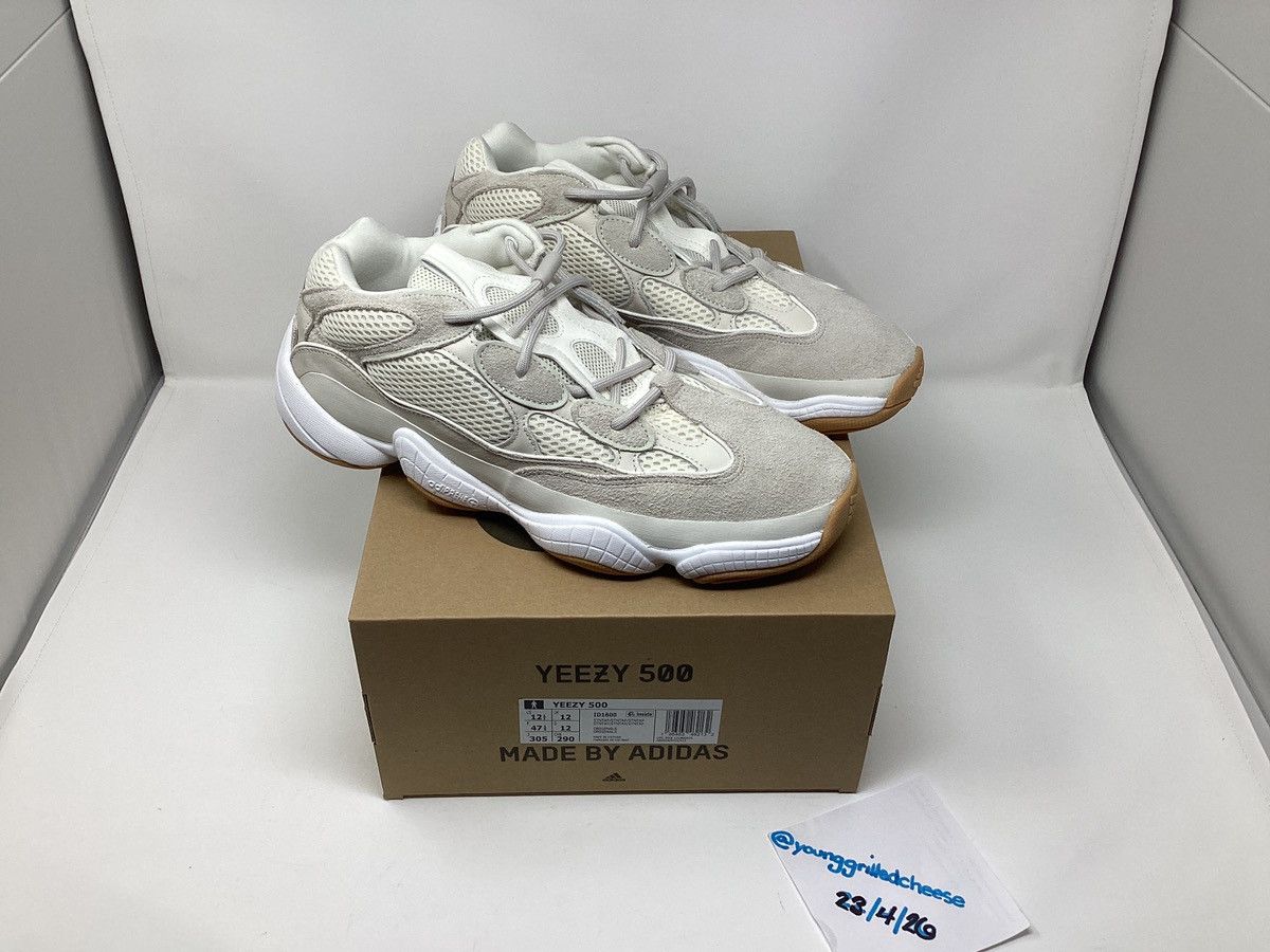 Yeezy YEEZY 500 Stone Taupe Size 12.5 Size US 12.5 / EU 45-46 - 2 Thumbnail
