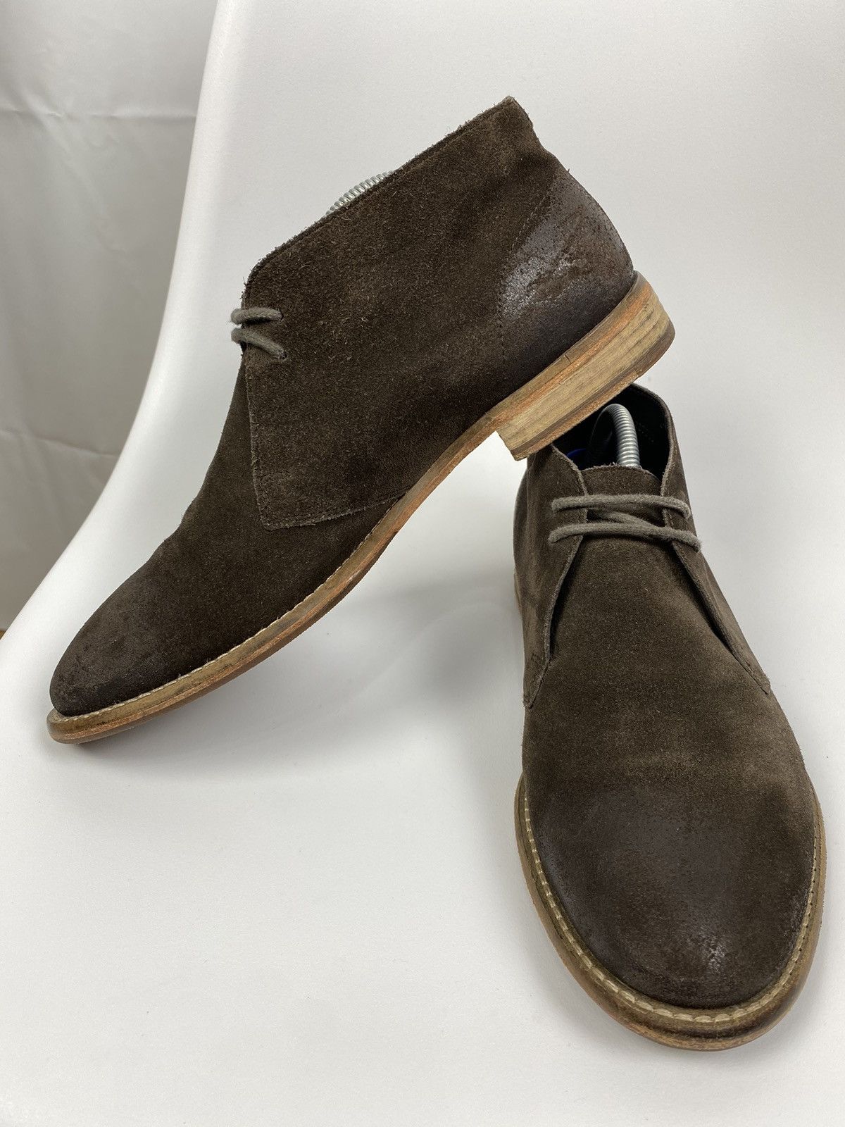 Hugo Boss Boss Orange Suede Waxed Boots size 41 Size US 8 / EU 41 - 7 Thumbnail
