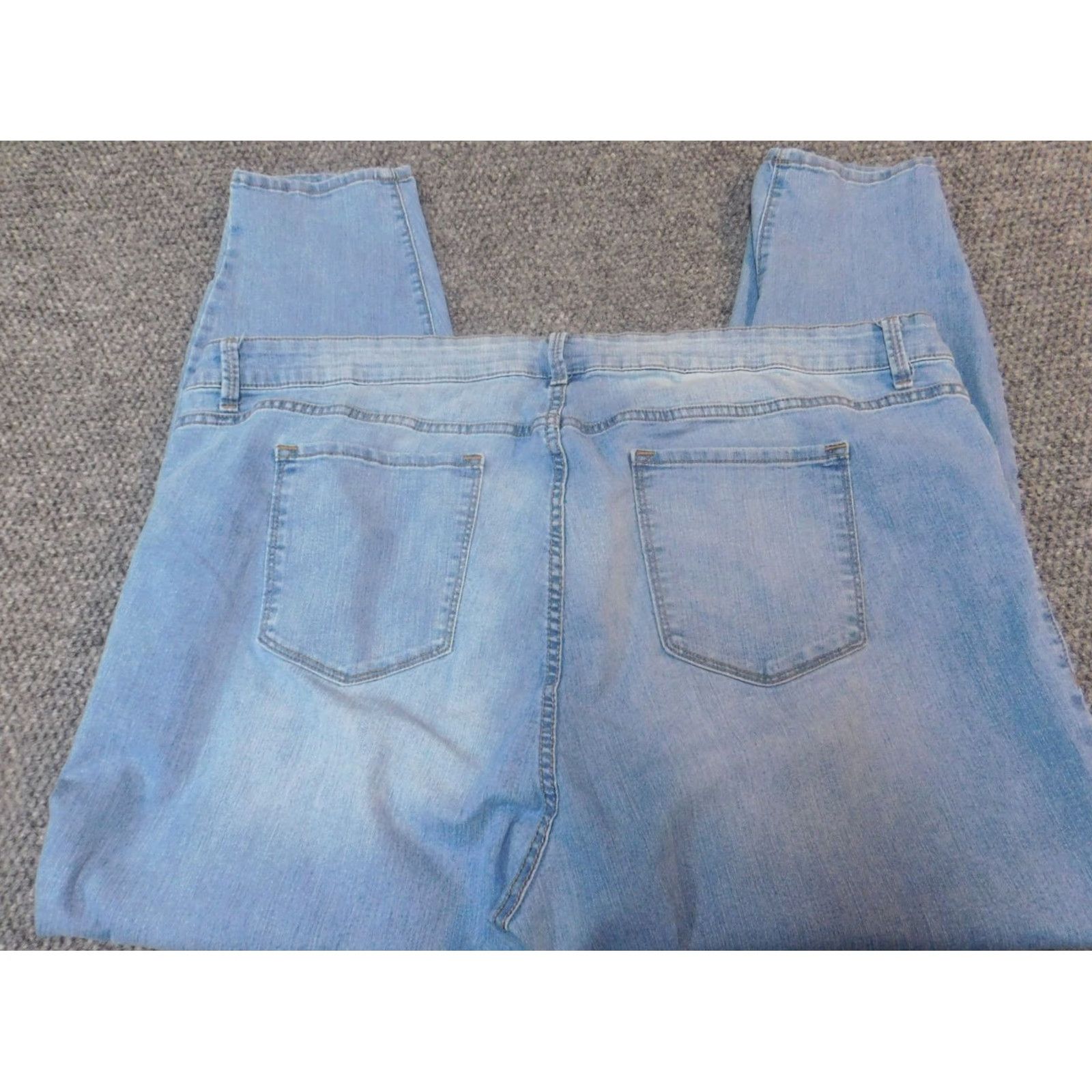 Old Navy Old Navy Jeans Womens 26 Blue Regular Skinny Denim Plus 29 Inseam Zipper Pockets Size 26" / US 2 / IT 38 - 6 Thumbnail