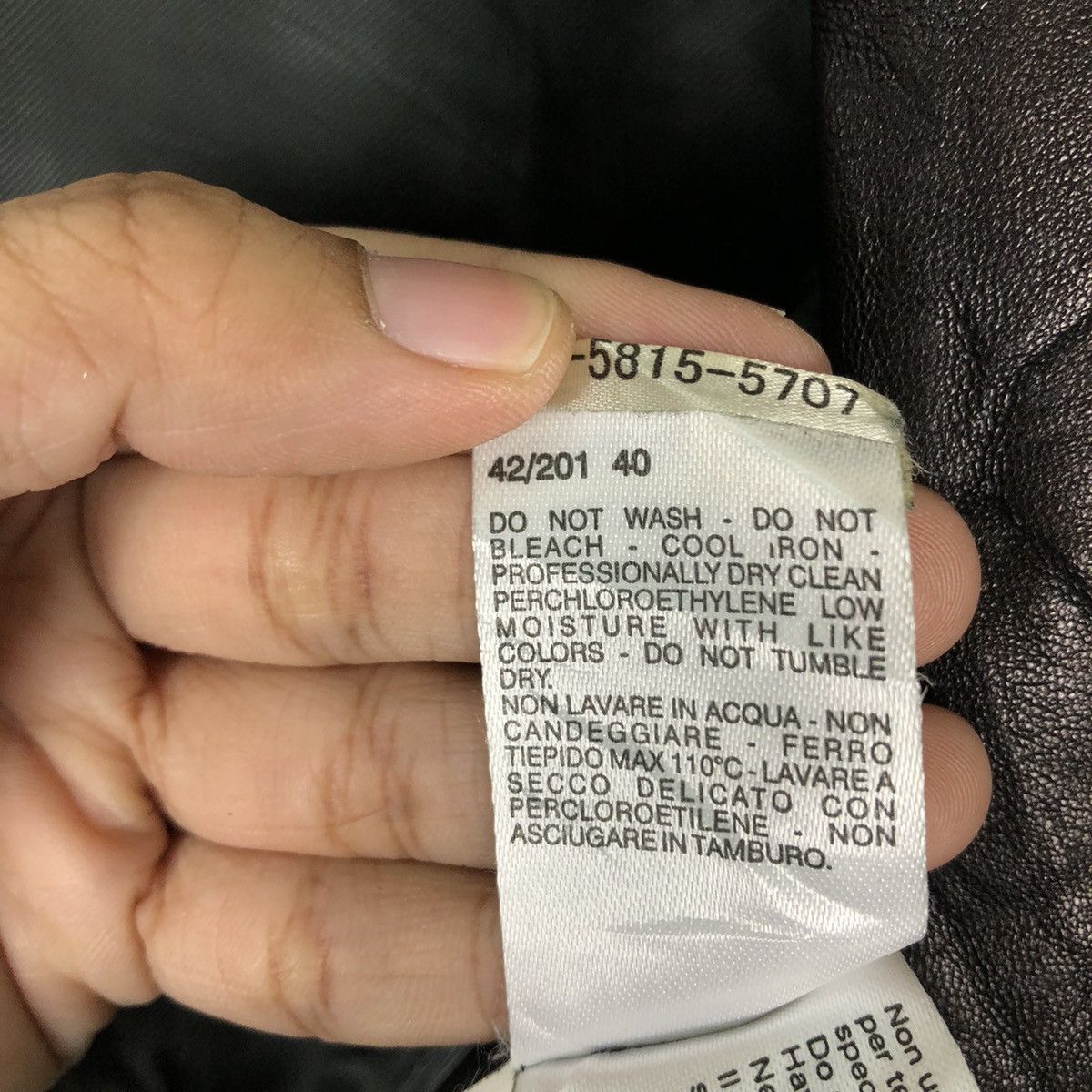 Japanese Brand 🔥Vintage Leather Biker Jacket Max Mara Size US M / EU 48-50 / 2 - 15 Thumbnail