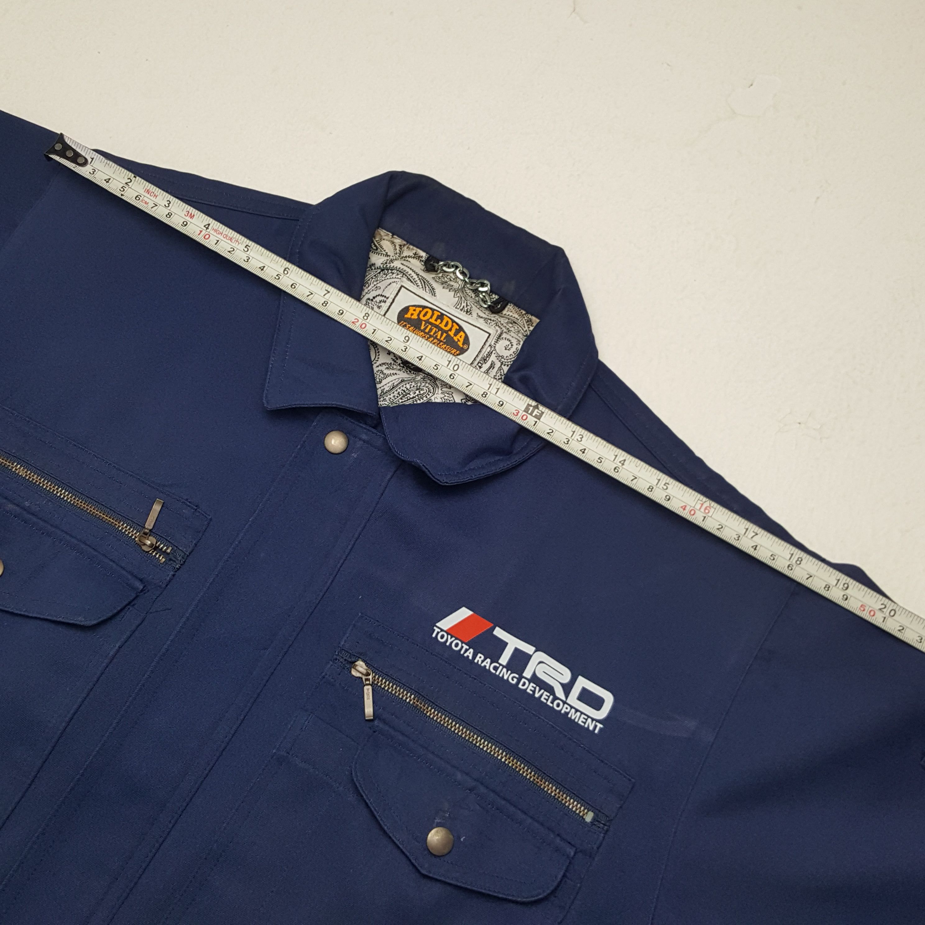 Japanese Brand × Vintage Vintage Toyota Racing Development Custom Art Sport Jacket Size US L / EU 52-54 / 3 - 6 Thumbnail