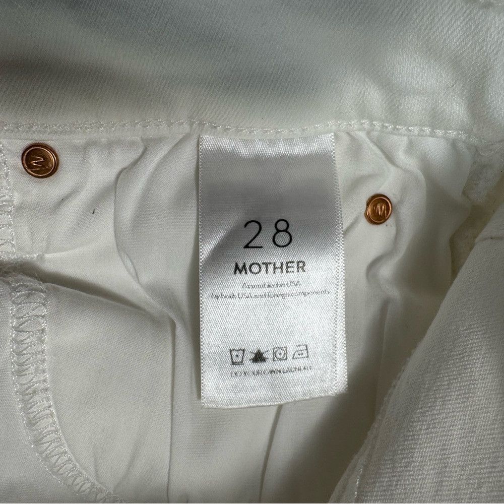MOTHER MOTHER Stunner Zip Ankle Step Fray in Little Miss Innocent Size 28" / US 6 / IT 42 - 7 Thumbnail