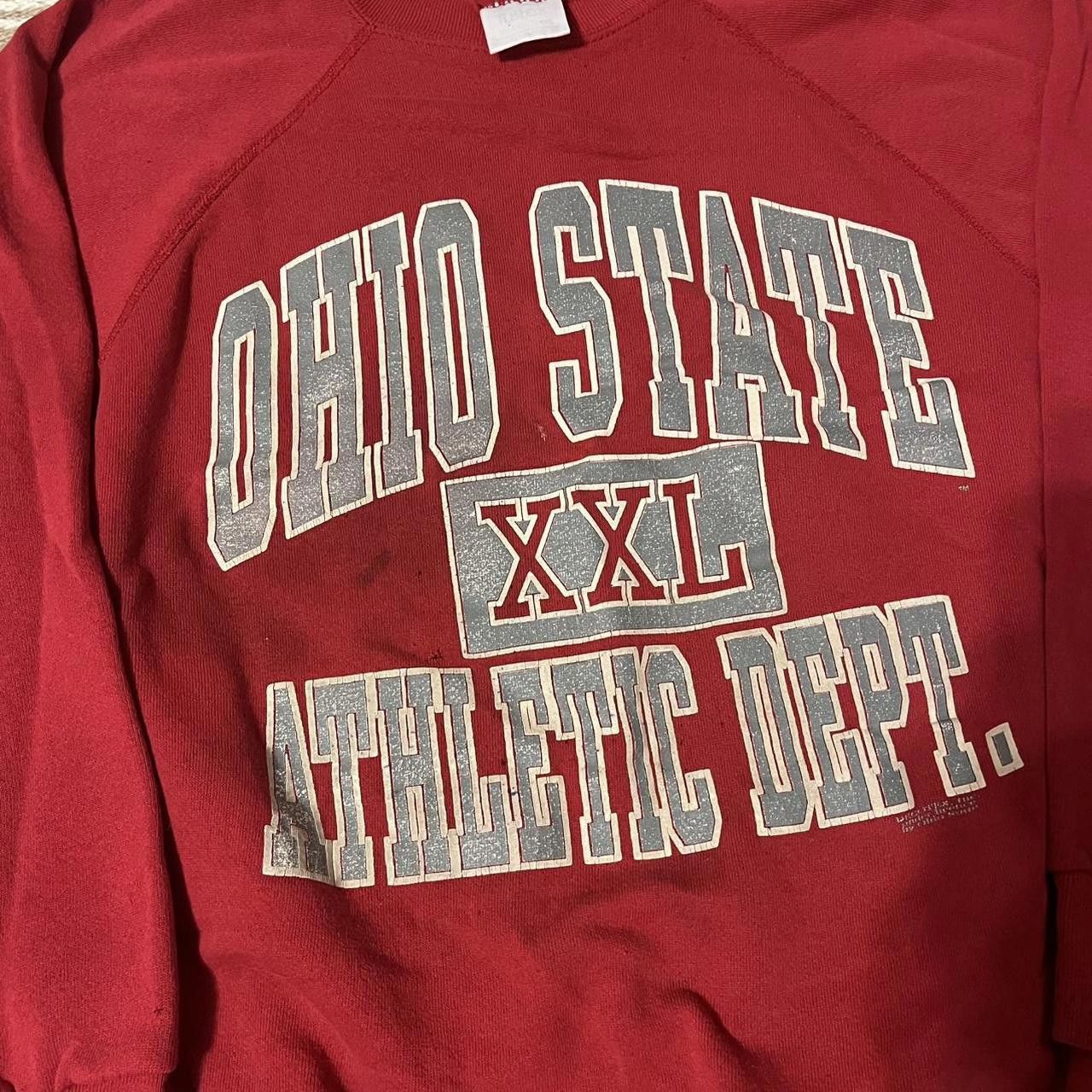 Tultex Vintage 80s Ohio State Athletic Dept. Crewneck Made in USA Size US L / EU 52-54 / 3 - 2 Thumbnail