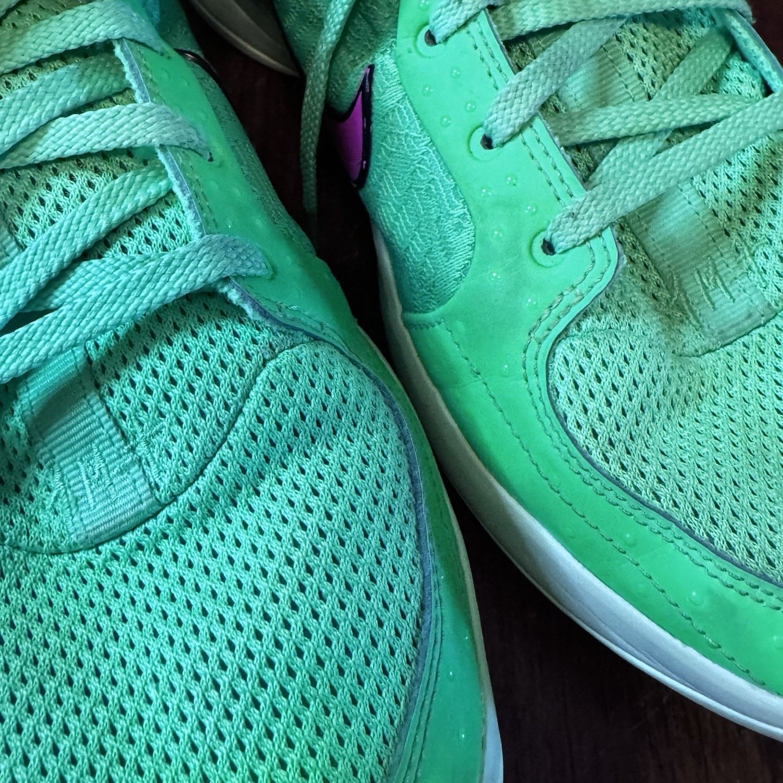 Nike Nike Ja 1 Twelve Green Pink Men’s 13.5 Shoes Zoom Ja Morant Size US 13 / EU 46 - 10 Thumbnail