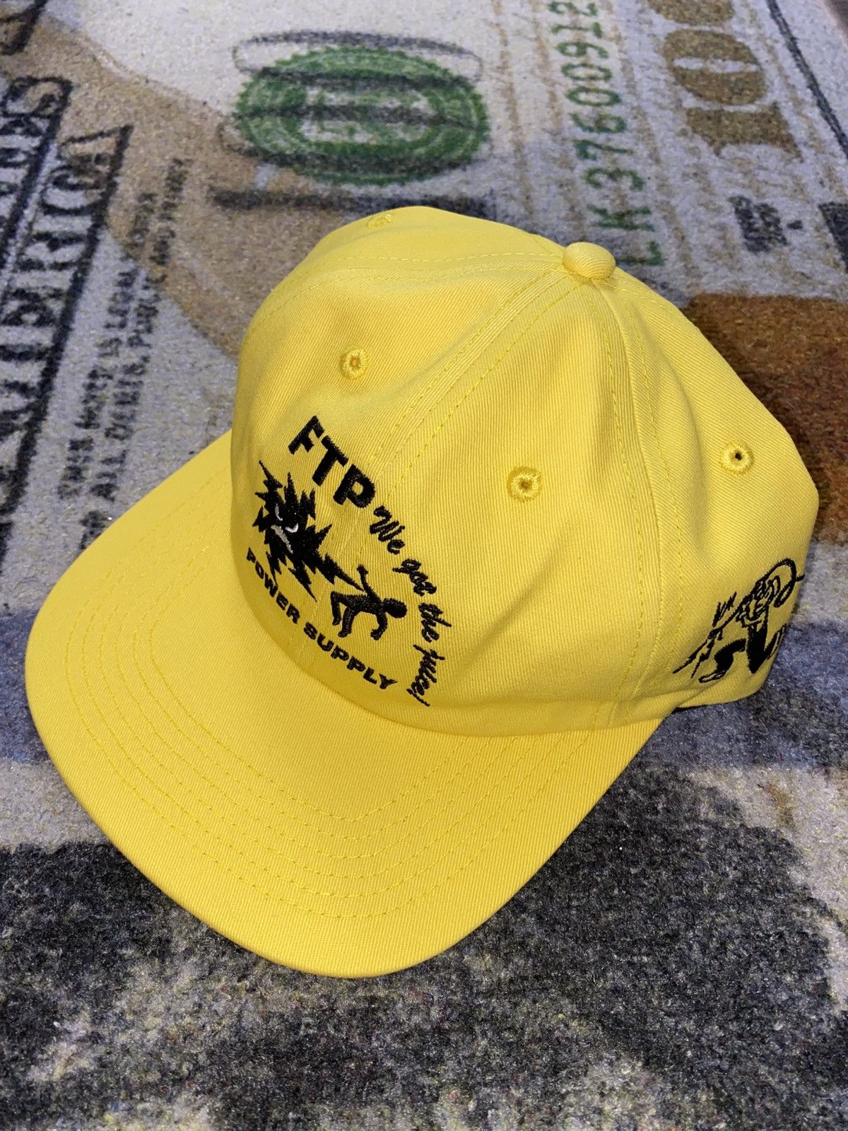Fuck The Population Fuck The Population Power Supply 6 Panel Hat Yellow Size ONE SIZE - 1 Thumbnail
